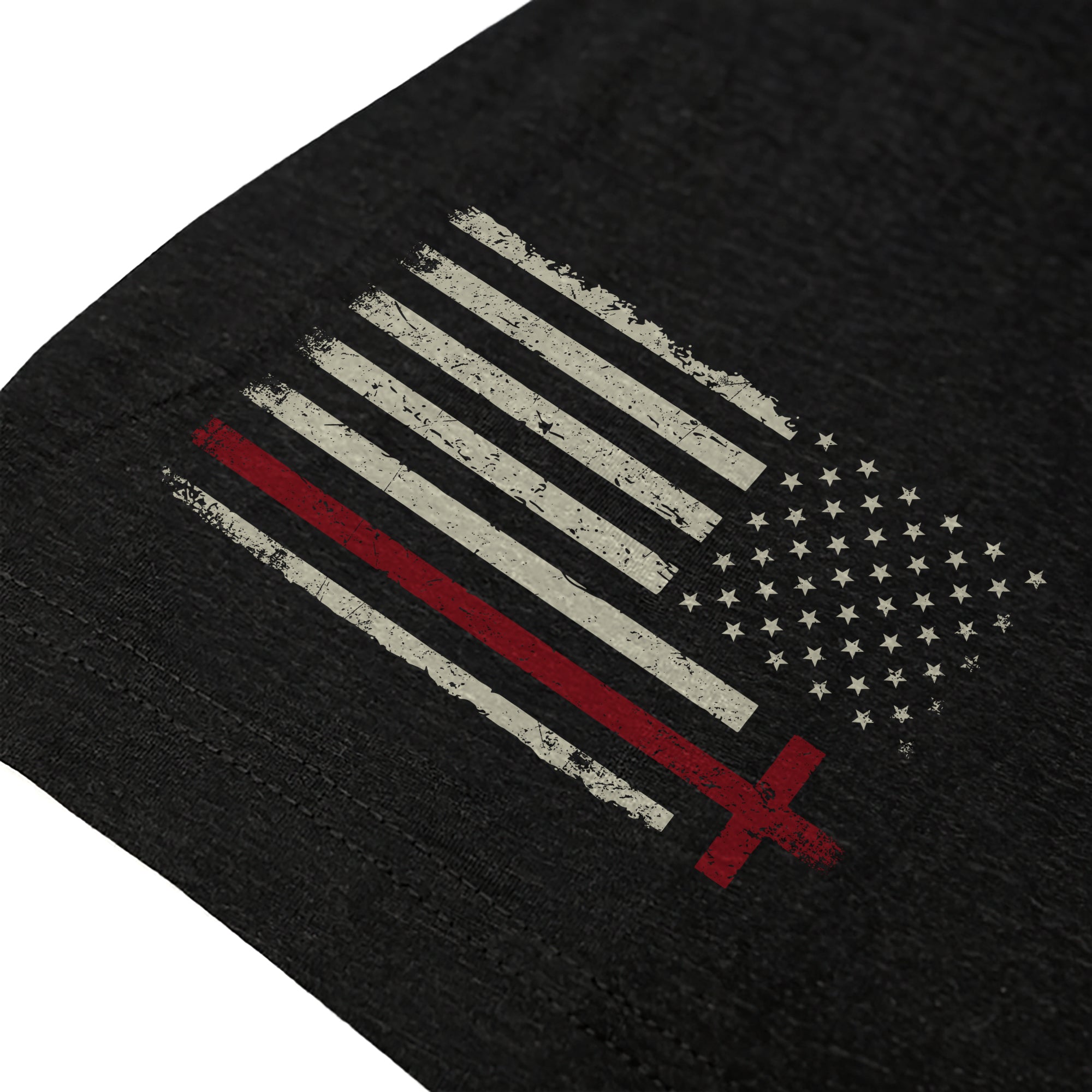 Philippians 4:13 Shirt – I Can Do All Things Through Christ American Flag Tee