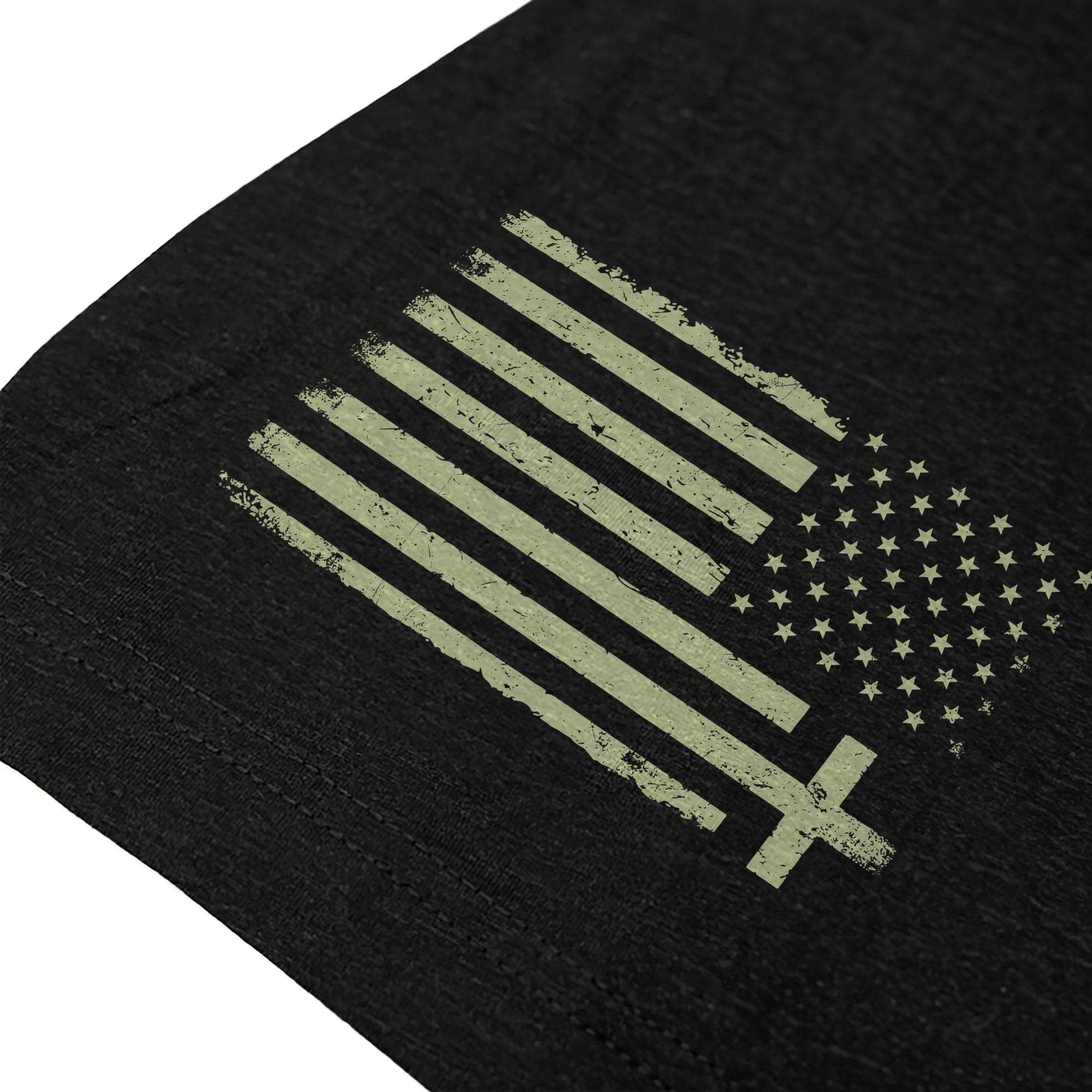 Jesus Is King Crown Cross Christian T-Shirt - Rust Field Wear