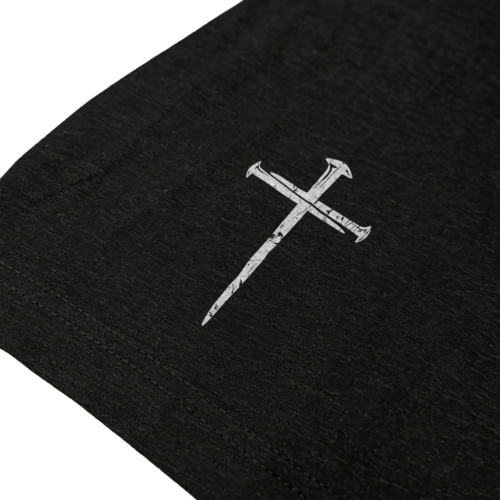 Jesus Is King Lion Cross Christian T-Shirt - Rust Field Wear