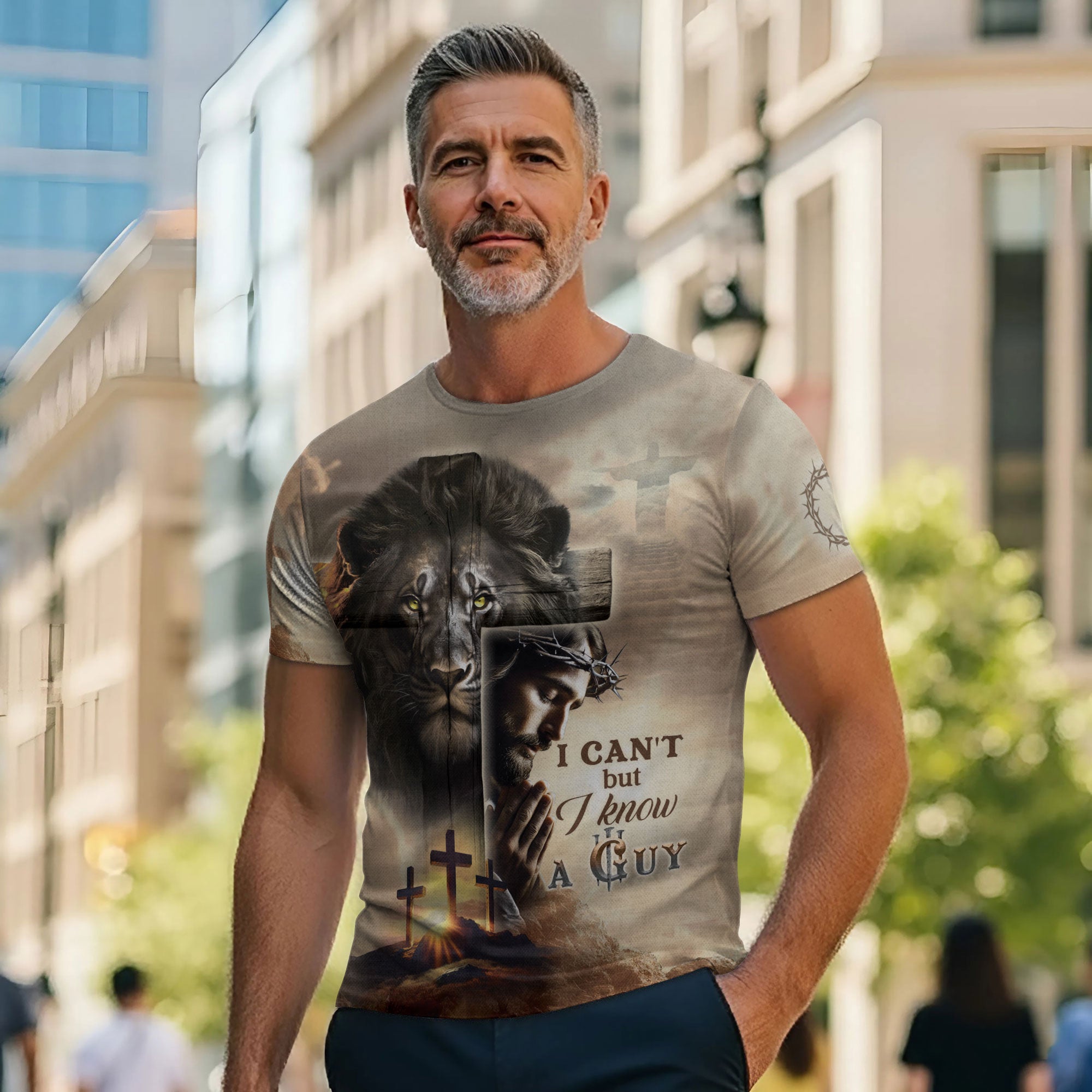 I Know A Guy With The Roar Of A Lion Christian T-Shirt