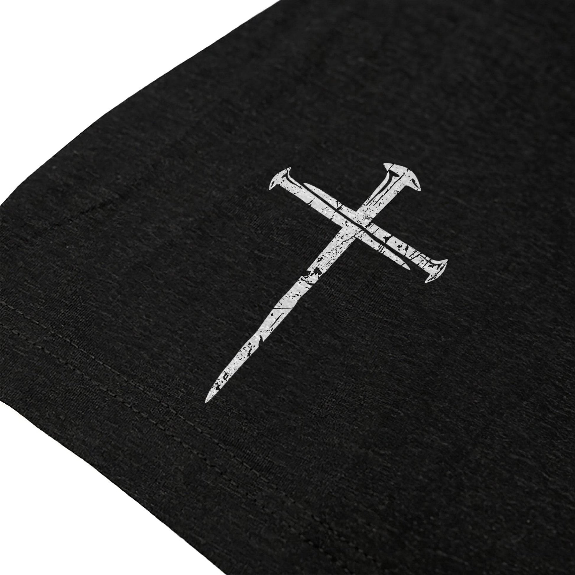 Rooted In Christ Colossians 2:7 Lion Cross T-Shirt - Rust Field Wear