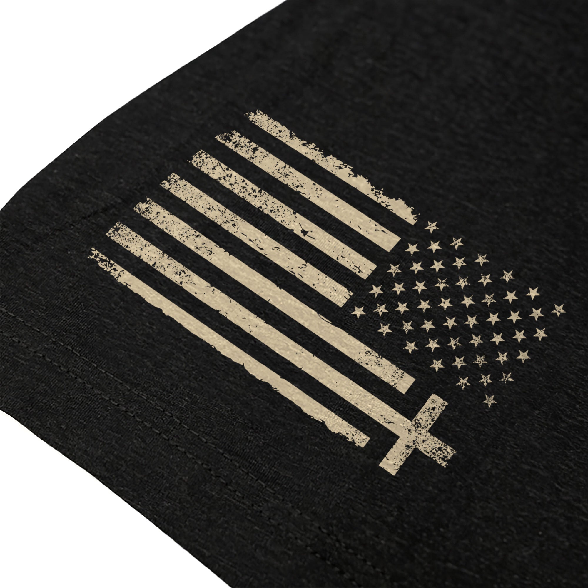 I Can’t But I Know A Guy American Flag Cross T-Shirt