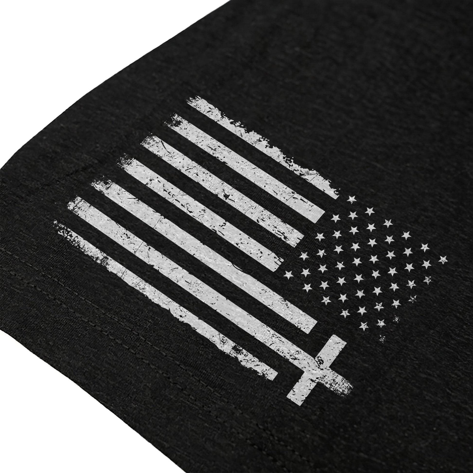 Faith Over Fear Psalm 118:6 Cross T-Shirt - Rust Field Wear