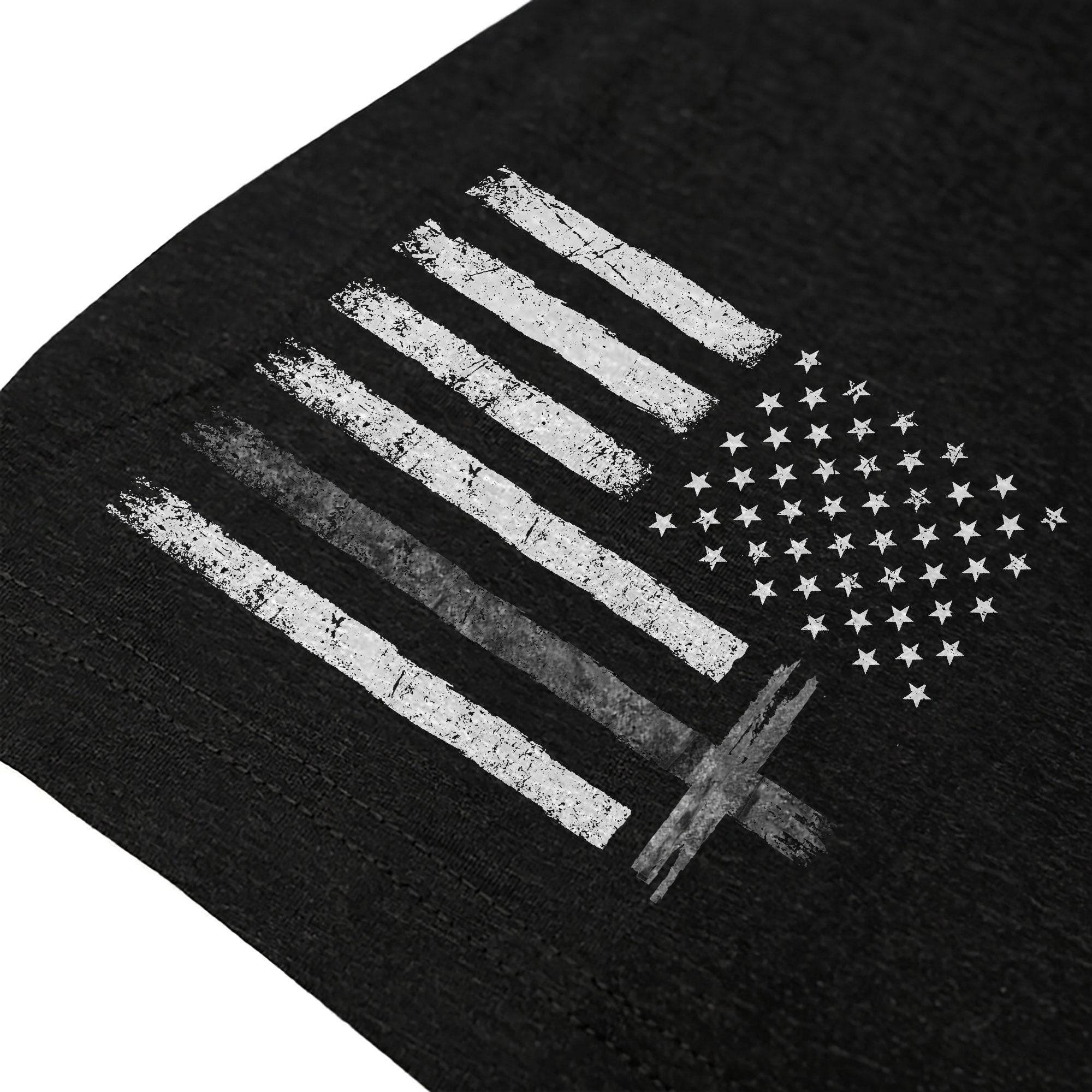 Faith Over Fear Sword Cross Graphic T-Shirt - Rust Field Wear