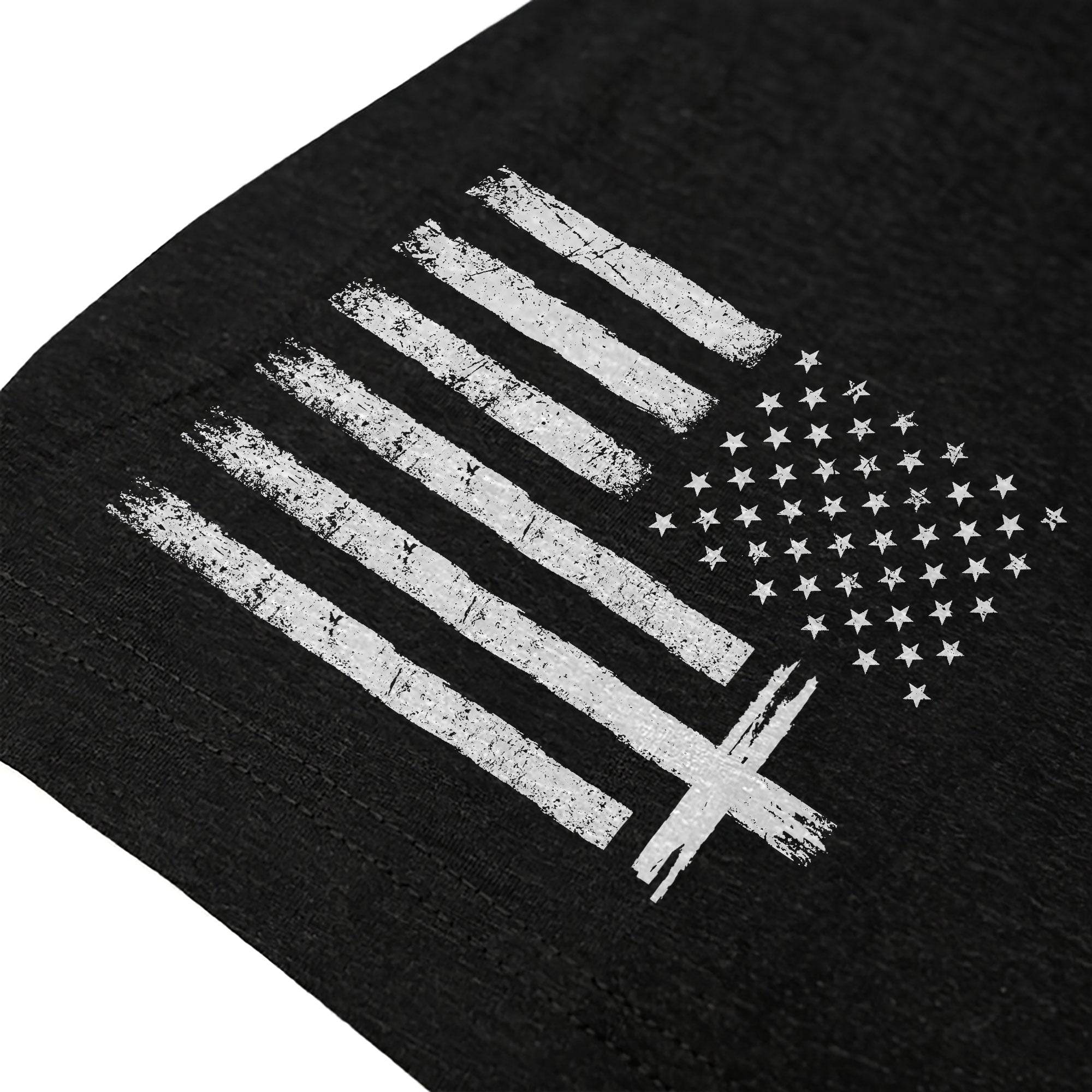 Faith Over Fear Bold Cross Typography T-Shirt - Rust Field Wear