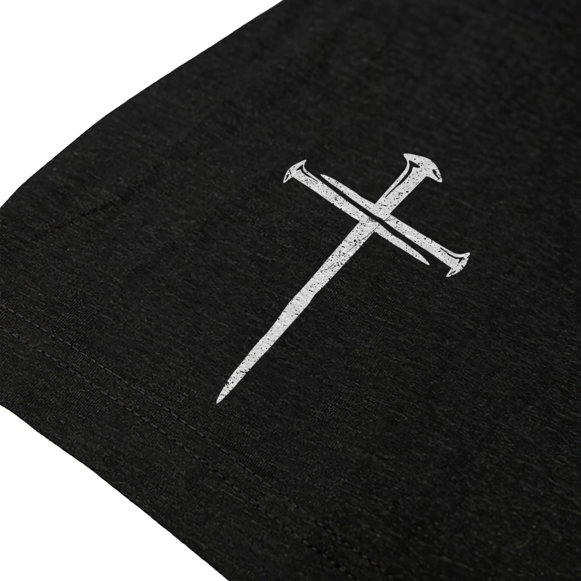 Rooted In Christ Christian T Shirt With Crown Of Thorns And Cross Roots