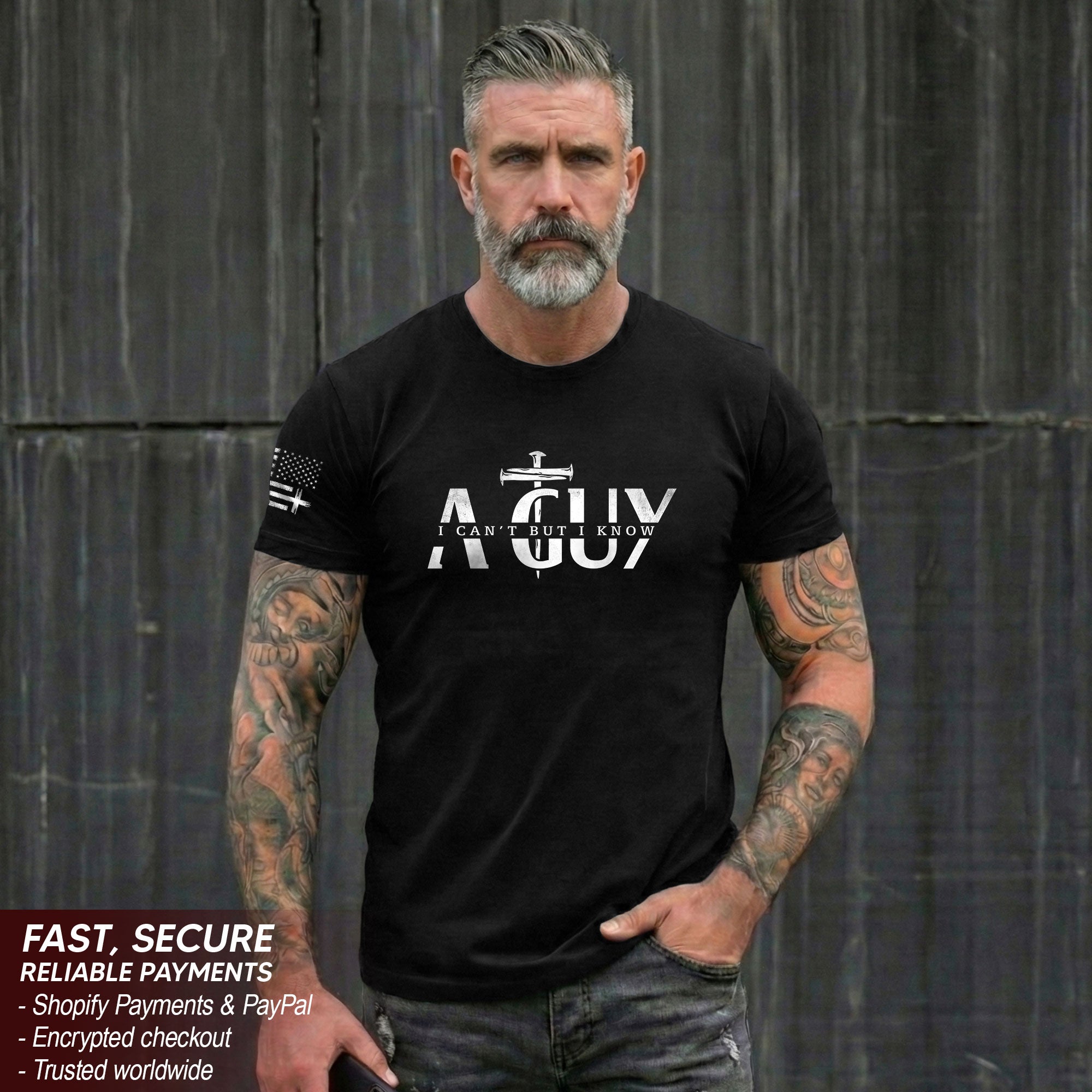 I Can’t But I Know A Guy Cross Nail Christian T-Shirt