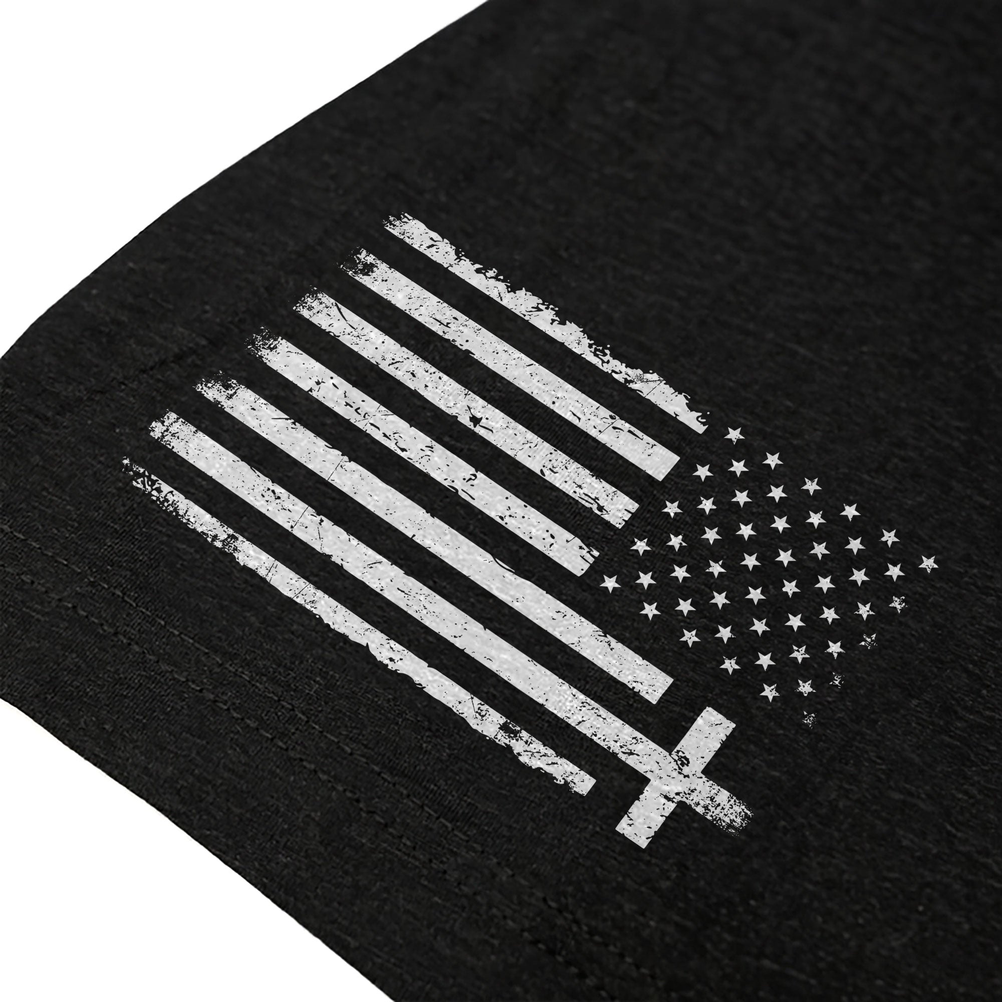 Faith Over Fear Typography Cross Christian T-Shirt