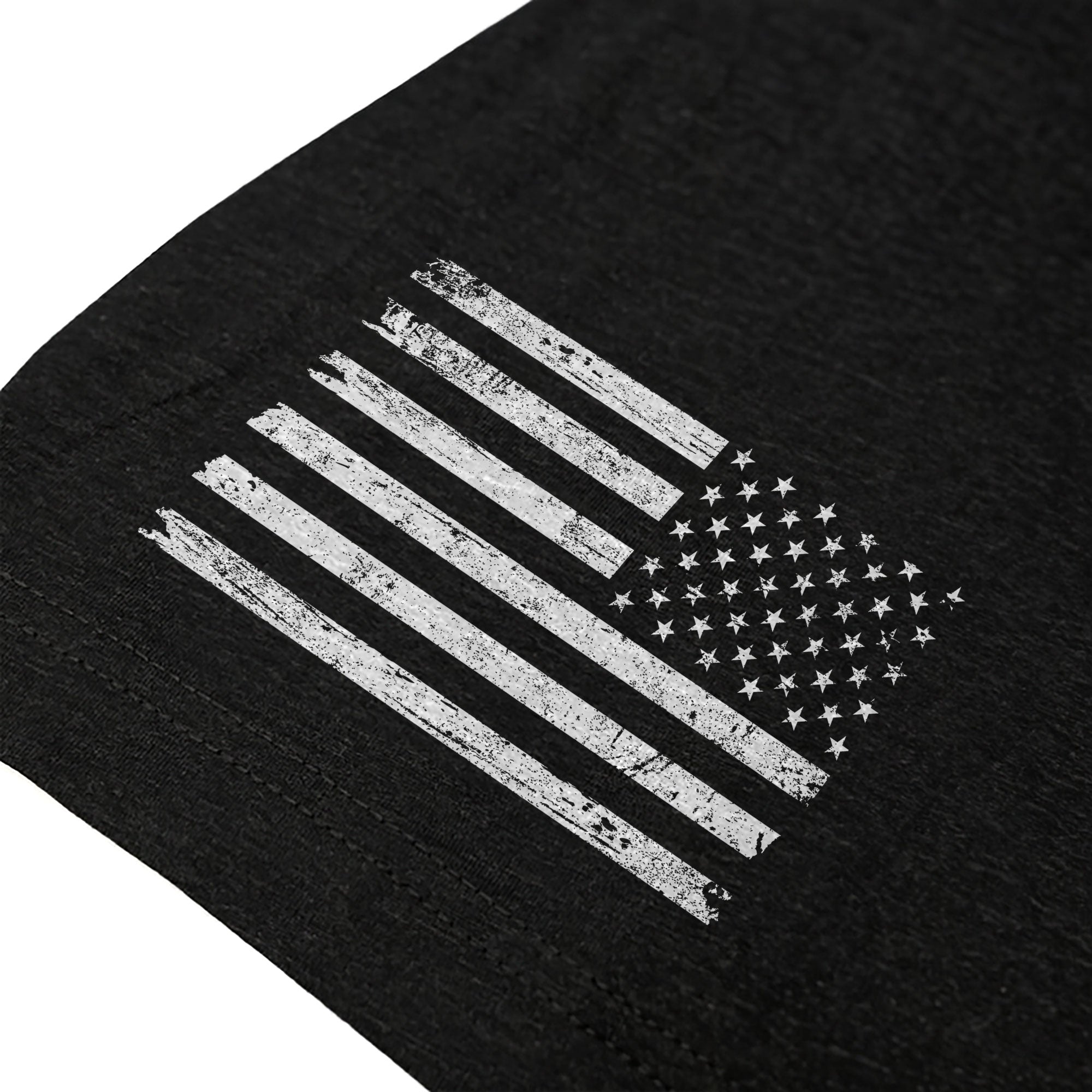 Faith Over Fear Christian T-Shirt Cross American Flag Design