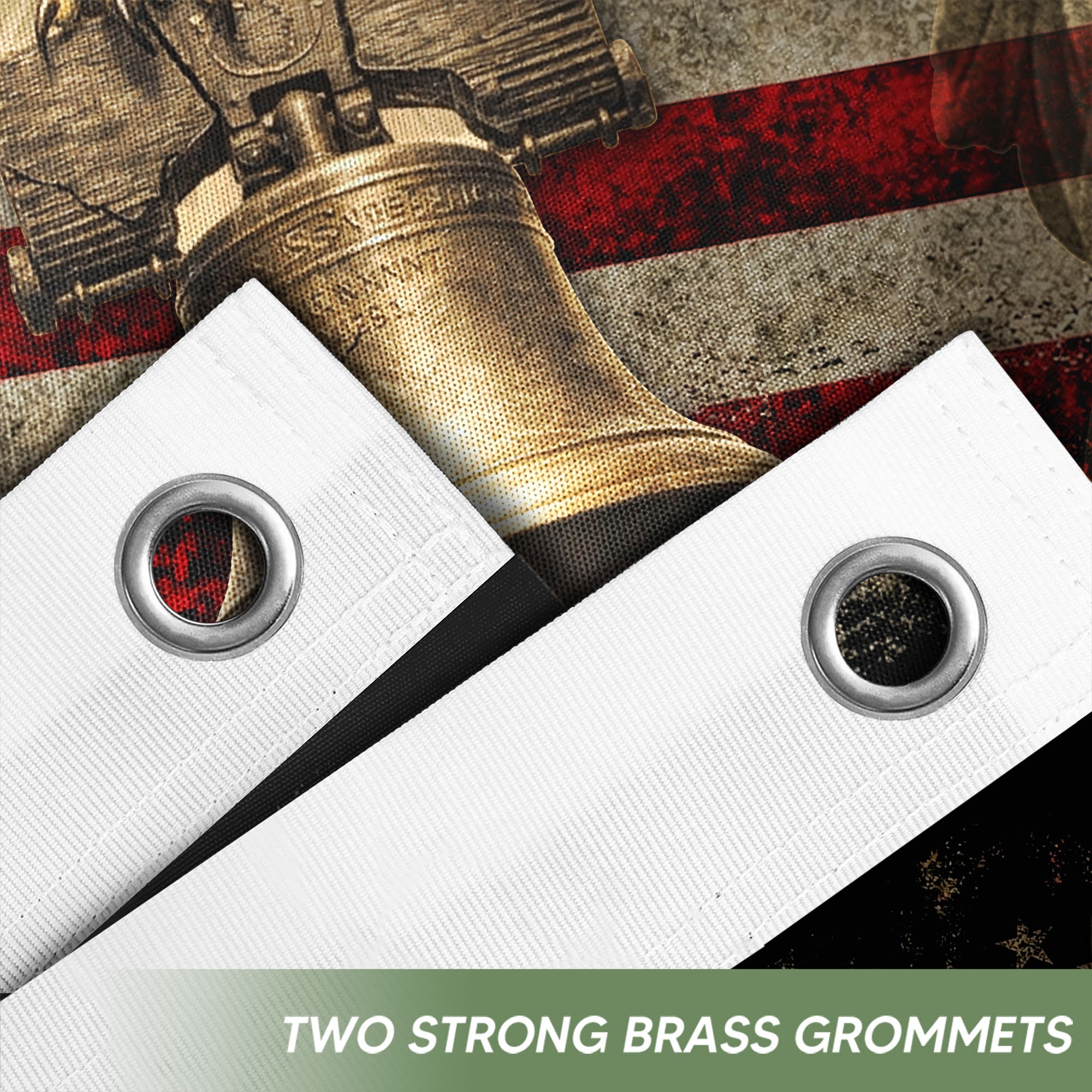 United States 250th Anniversary Semiquincentennial Flag 1776–2026 – Eagle & Liberty Bell Patriotic Décor