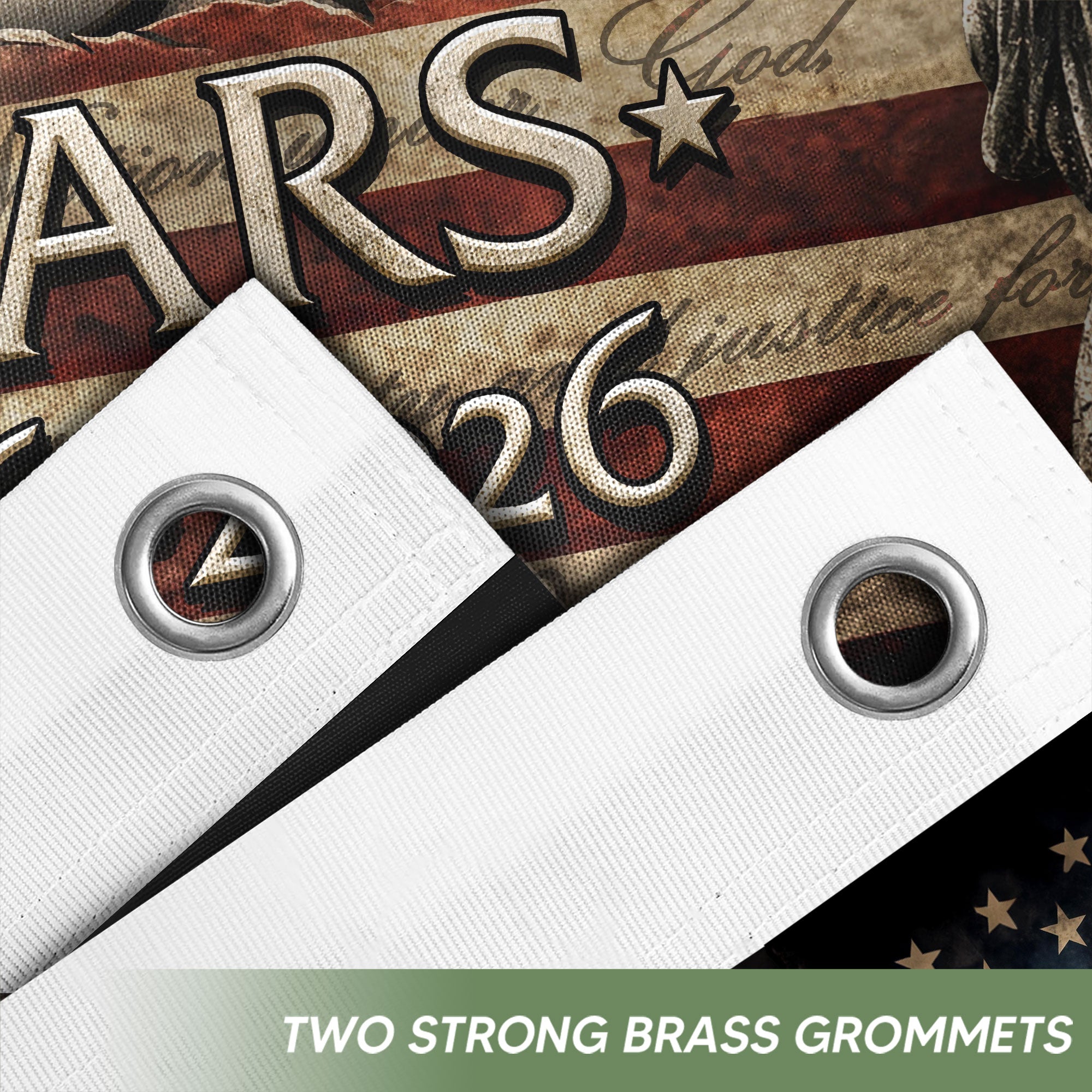 250 Years Semiquincentennial Flag 1776–2026 – Eagle & Liberty Patriotic American Décor