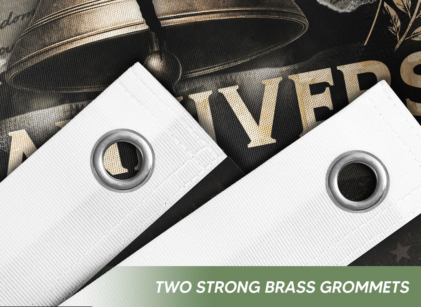 USA 250th Anniversary Flag 1776–2026 – American Flag with Liberty Bell & Eagle Design