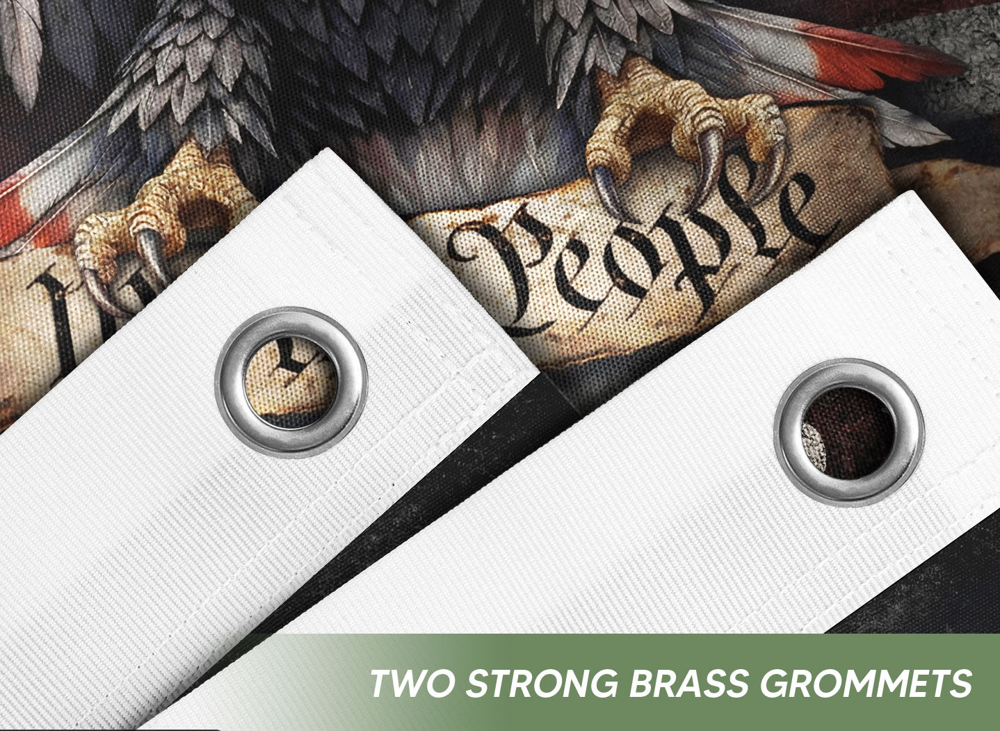 USA 250th Anniversary Flag 1776-2026 Double-Sided Patriotic 250 Years of Freedom We The People Semiquincentennial