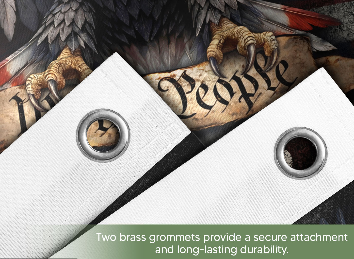1776–2026 We The People Flag, Double-Sided American 250th Anniversary Decoration