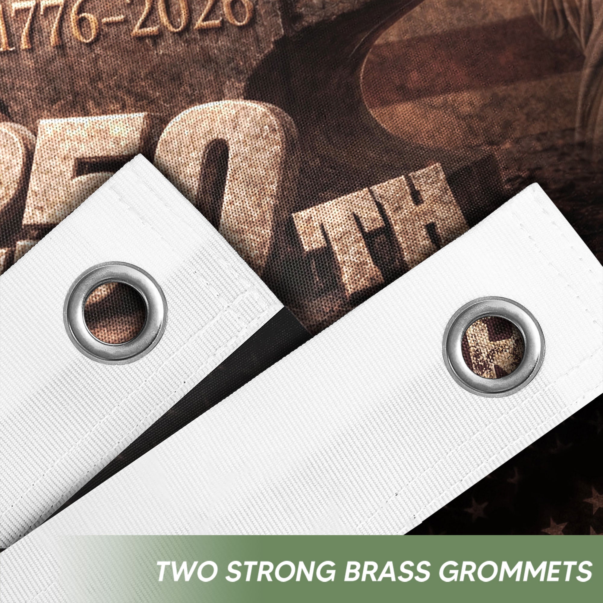 United States 250th Semiquincentennial Flag 1776–2026 Patriotic Outdoor Garden Flag