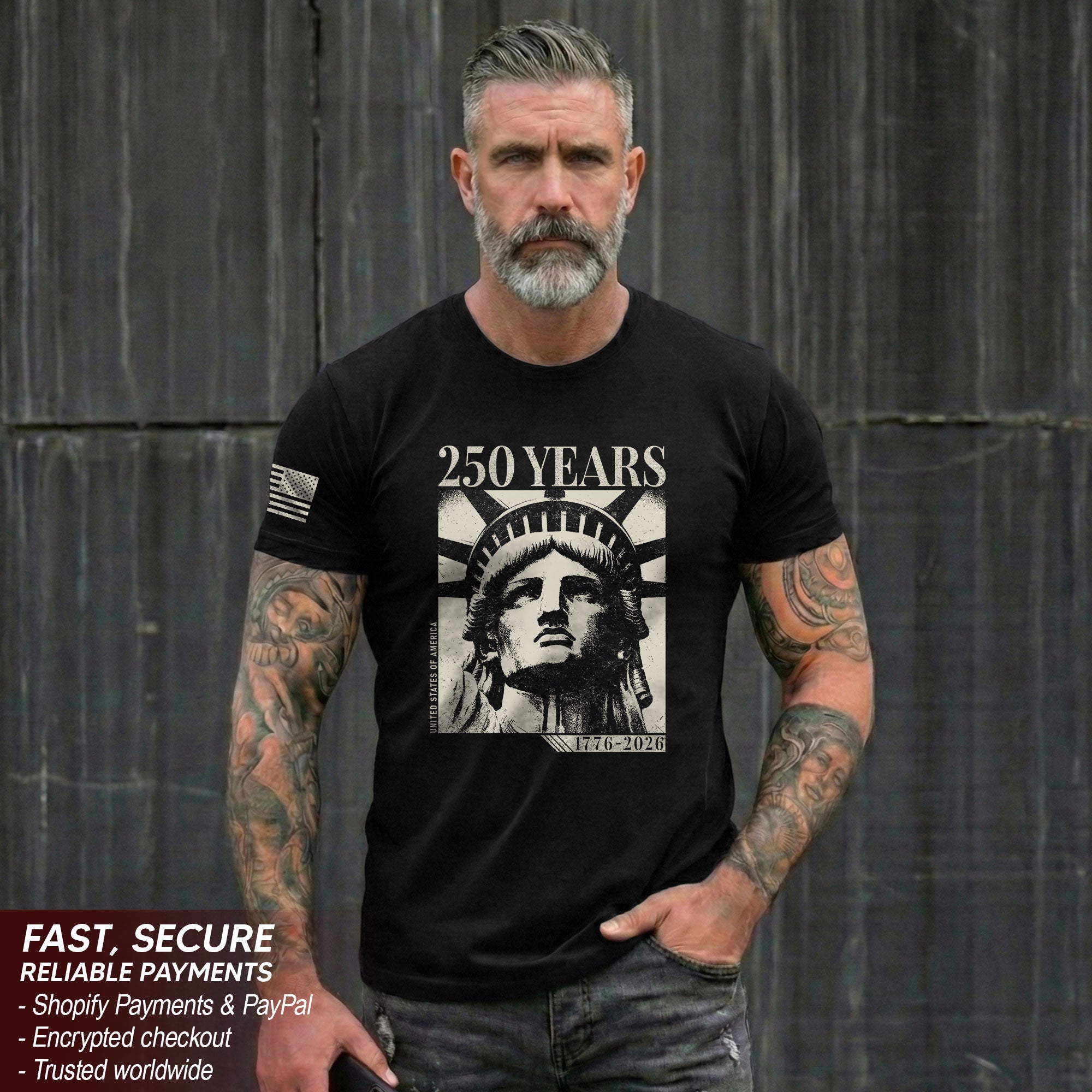 America 250th Anniversary Heritage Shirt 1776–2026 Patriotic Spirit