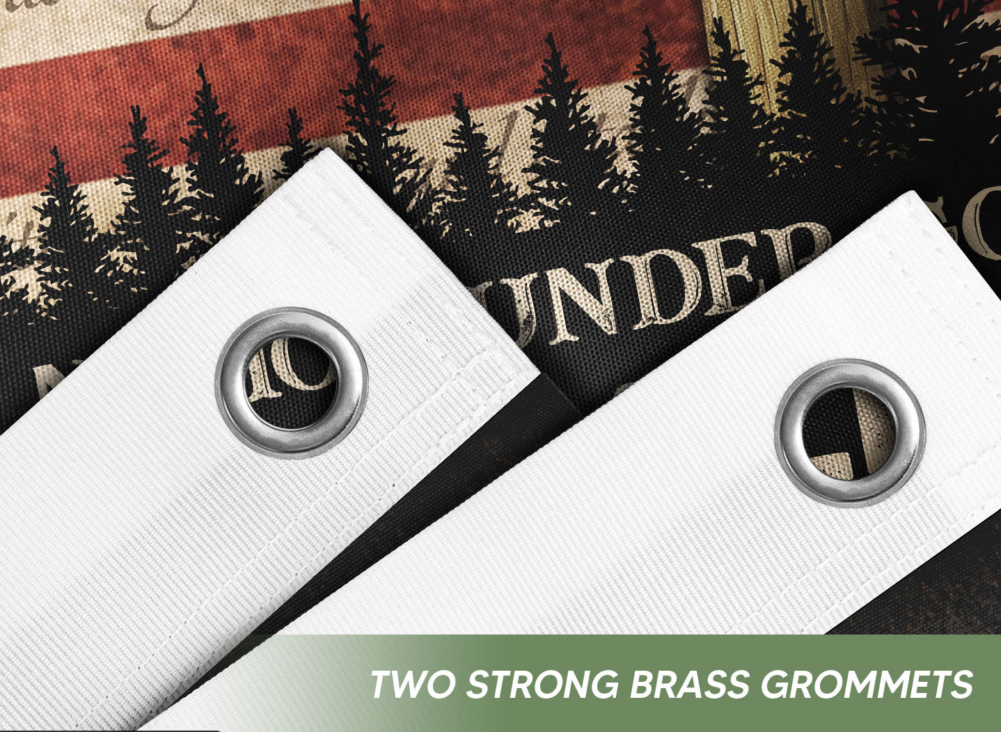 USA Semiquincentennial Christian Garden Flag Patriotic Outdoor Celebration Decor