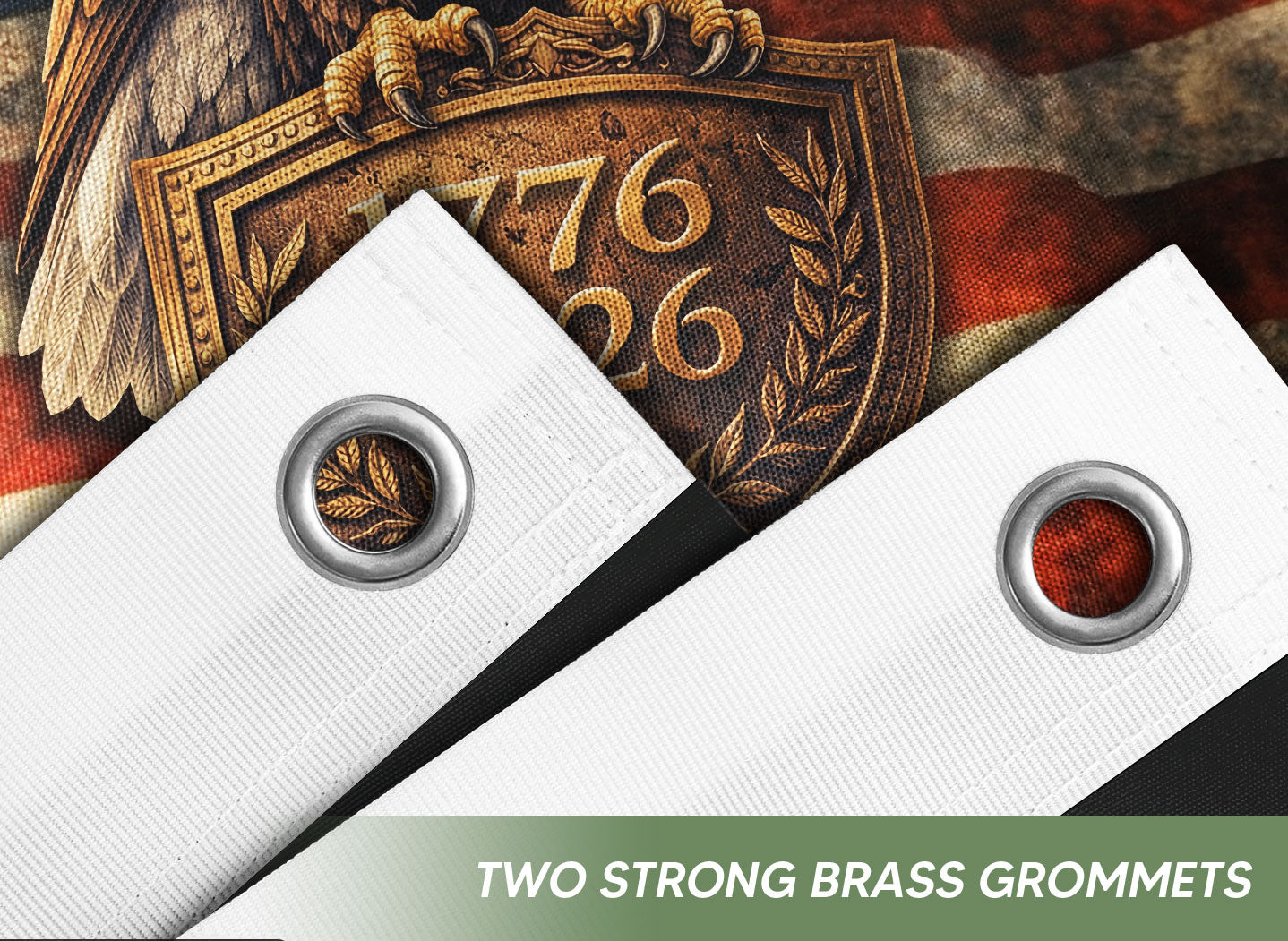 USA 250 Years of Freedom Flag 1776–2026 – Patriotic Eagle American Anniversary Flag