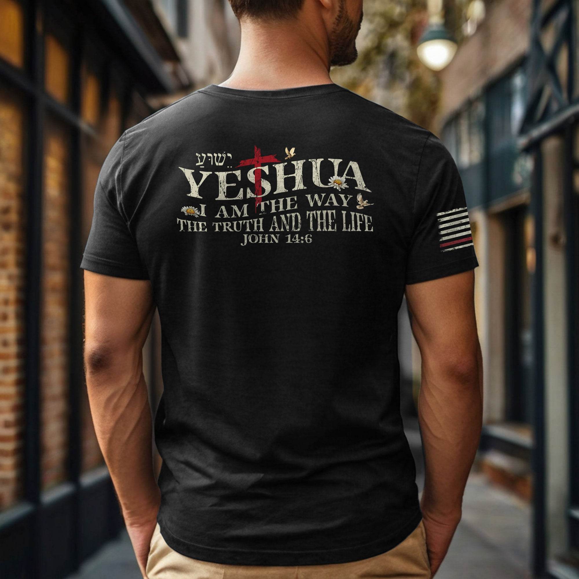 Yeshua The Way The Truth And The Life T-Shirt - Rust Field Wear