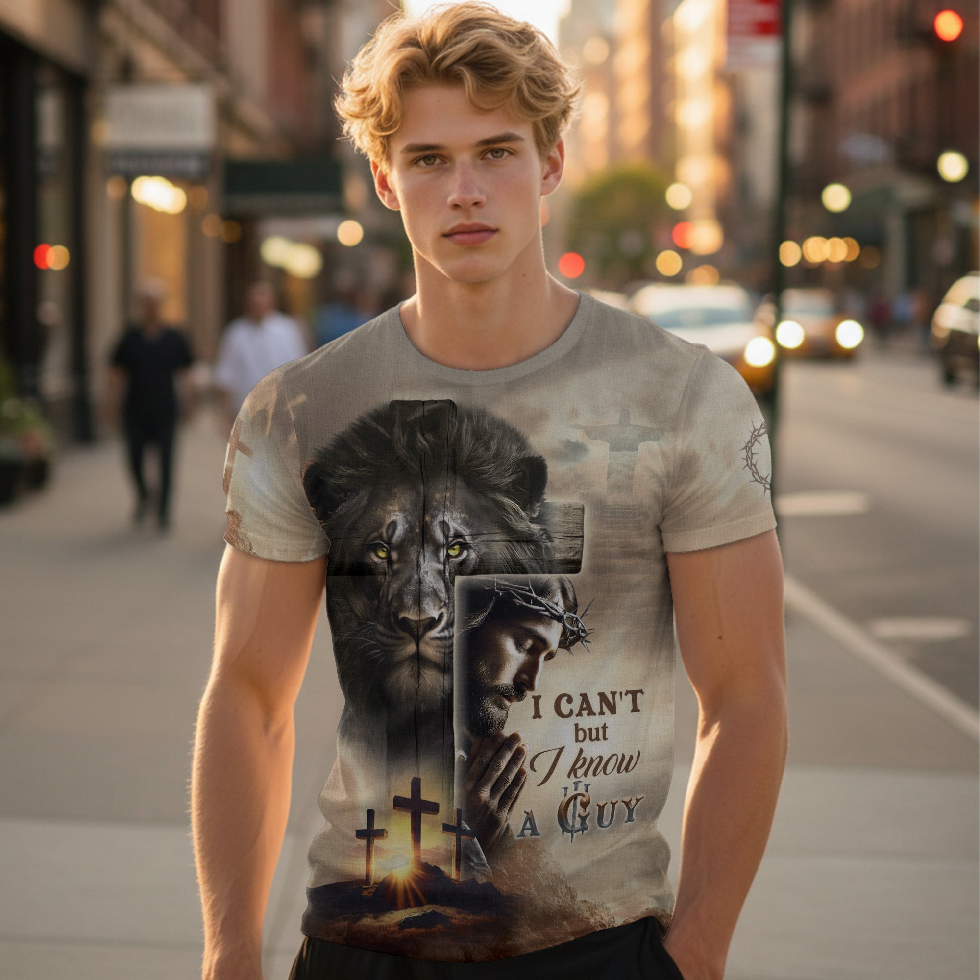 I Know A Guy With The Roar Of A Lion Christian T-Shirt