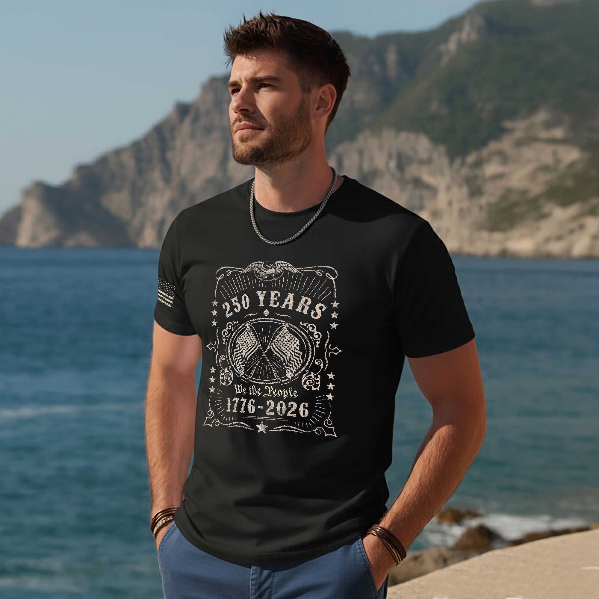 250 Years We The People Shirt – Vintage American Crest 1776–2026 Tee