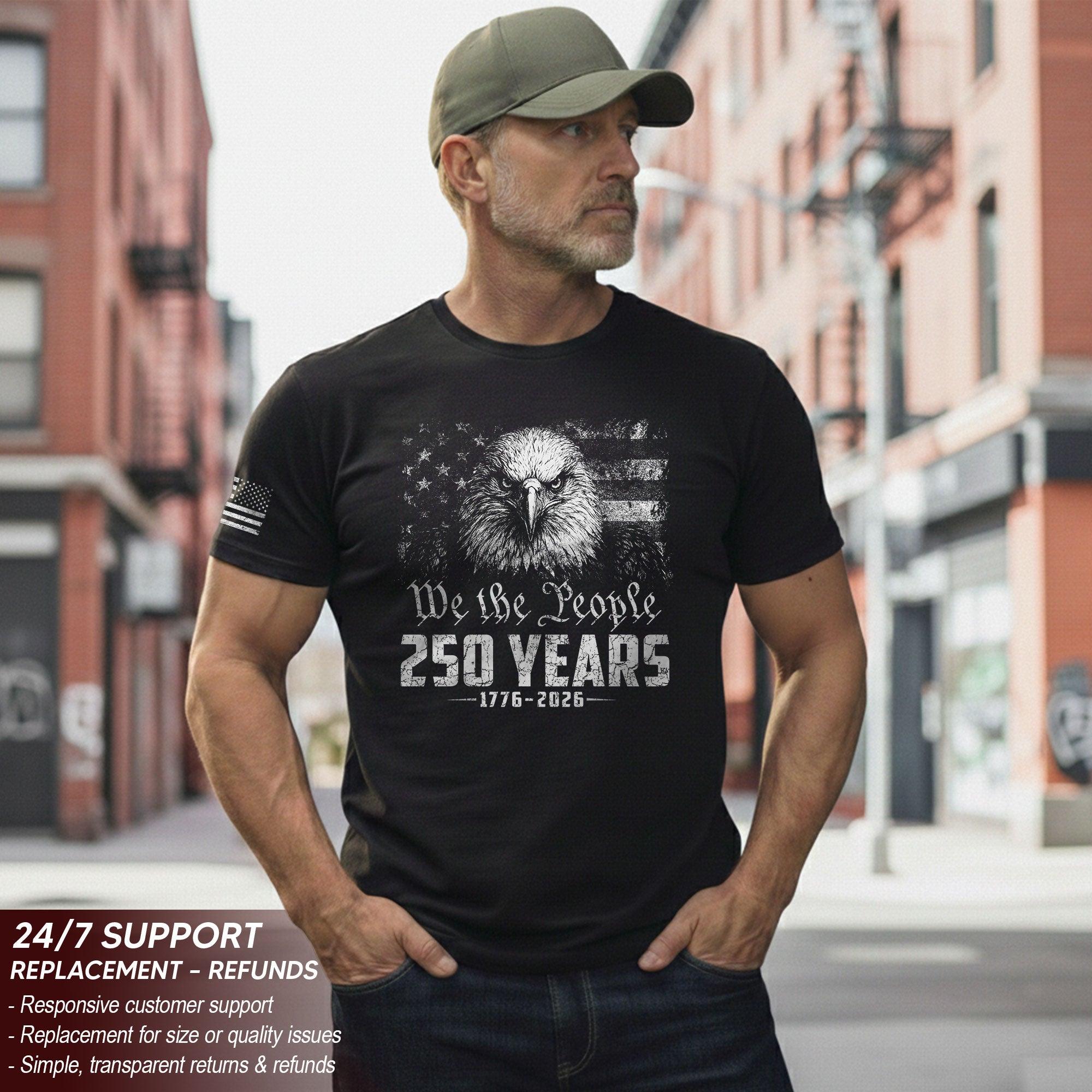 United States 250th Anniversary 250 Years Shirt 1776-2026 We The People American Patriotic