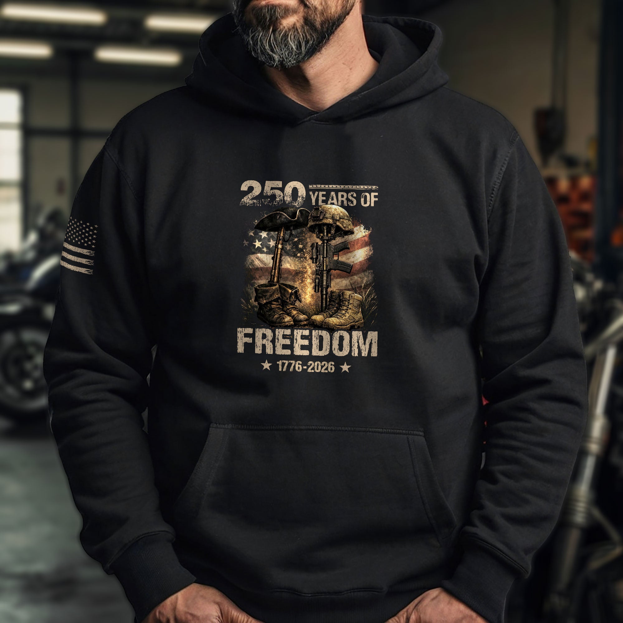 USA 250th Anniversary Hoodie 1776–2026, Classic American Heritage Celebration Hoodie