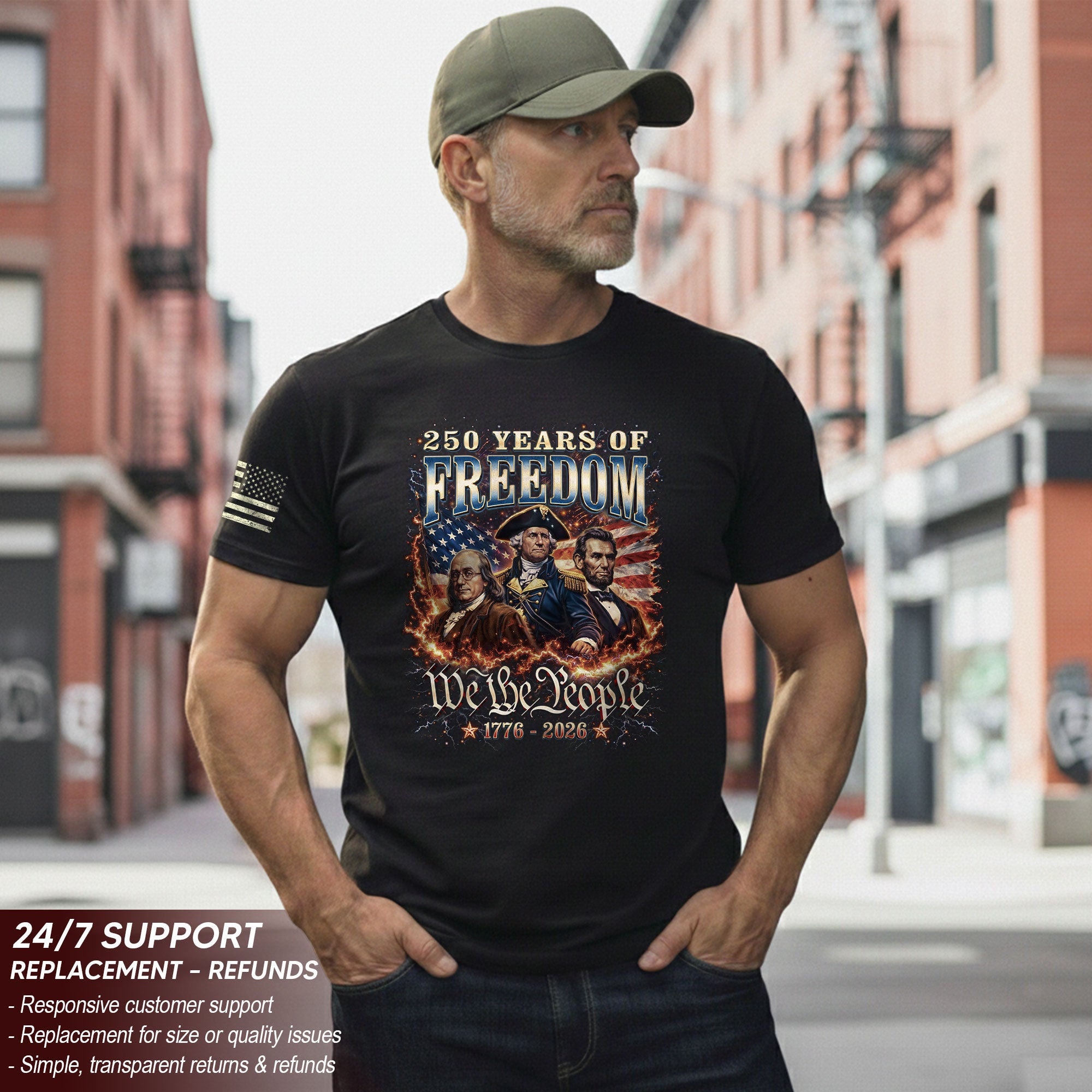 USA 250th Anniversary Shirt 1776-2026 - Semiquincentennial Presidents American 250th Anniversary Flag Legends Bootleg