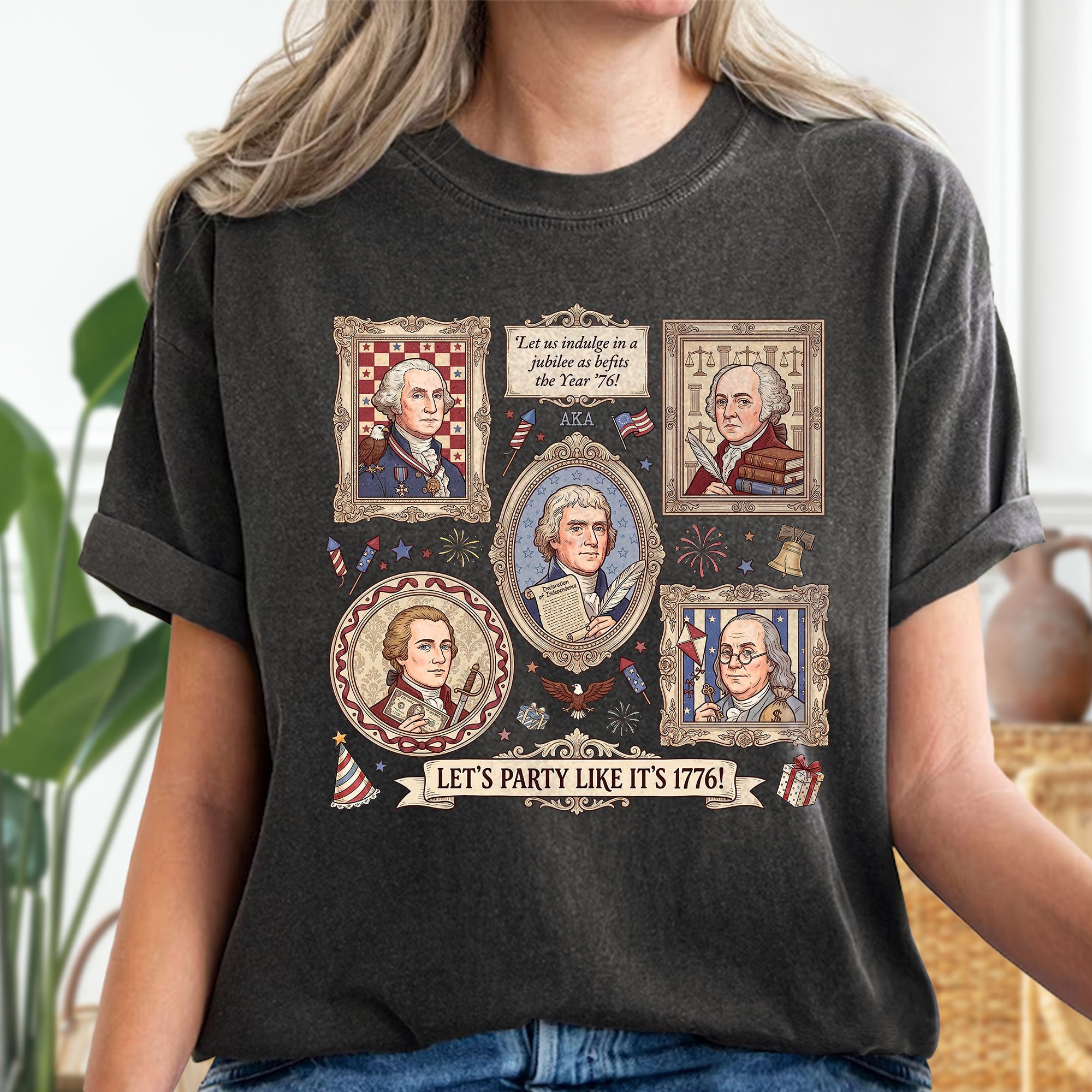 250th Anniversary 1776 Founding Fathers Shirt Patriotic American History