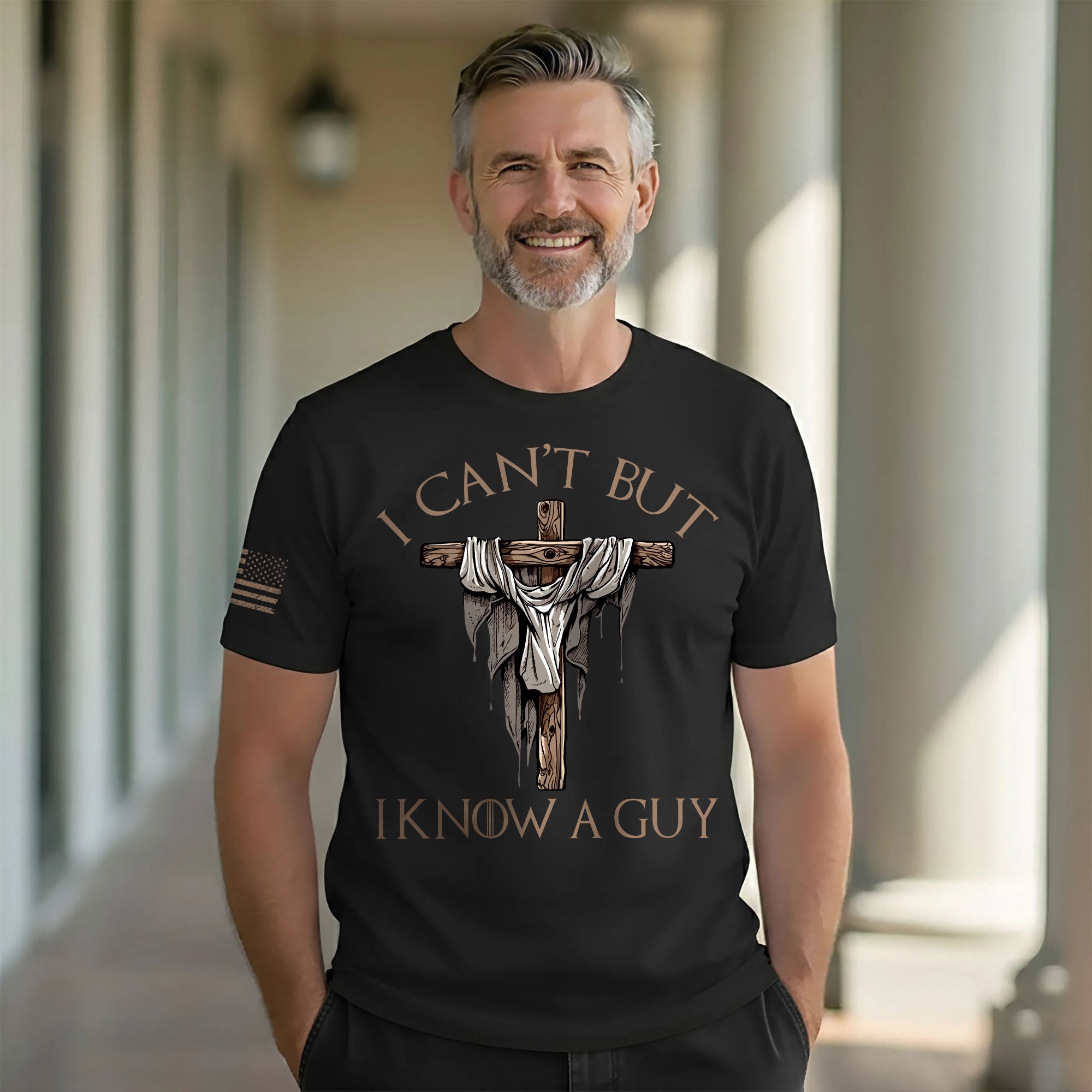 My Strength Is In Him "I Know A Guy" Jesus T-Shirt