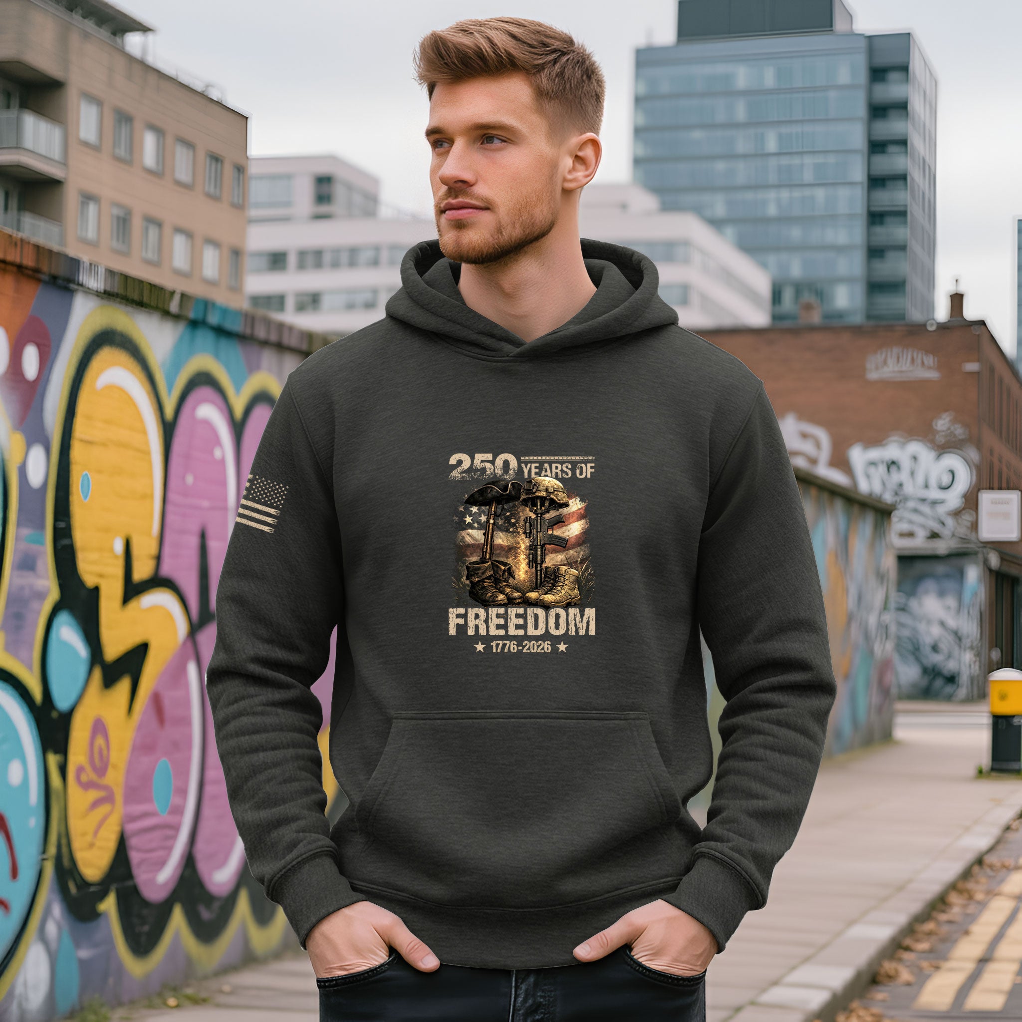 USA 250th Anniversary Hoodie 1776–2026, Classic American Heritage Celebration Hoodie