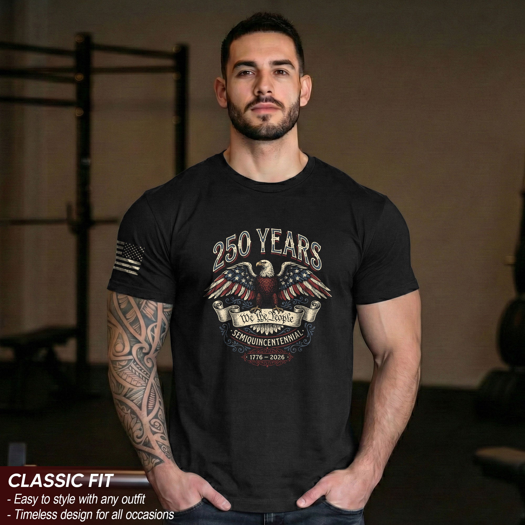 USA Independence 250th Anniversary Shirt 1776–2026 Patriotic Torch of Freedom