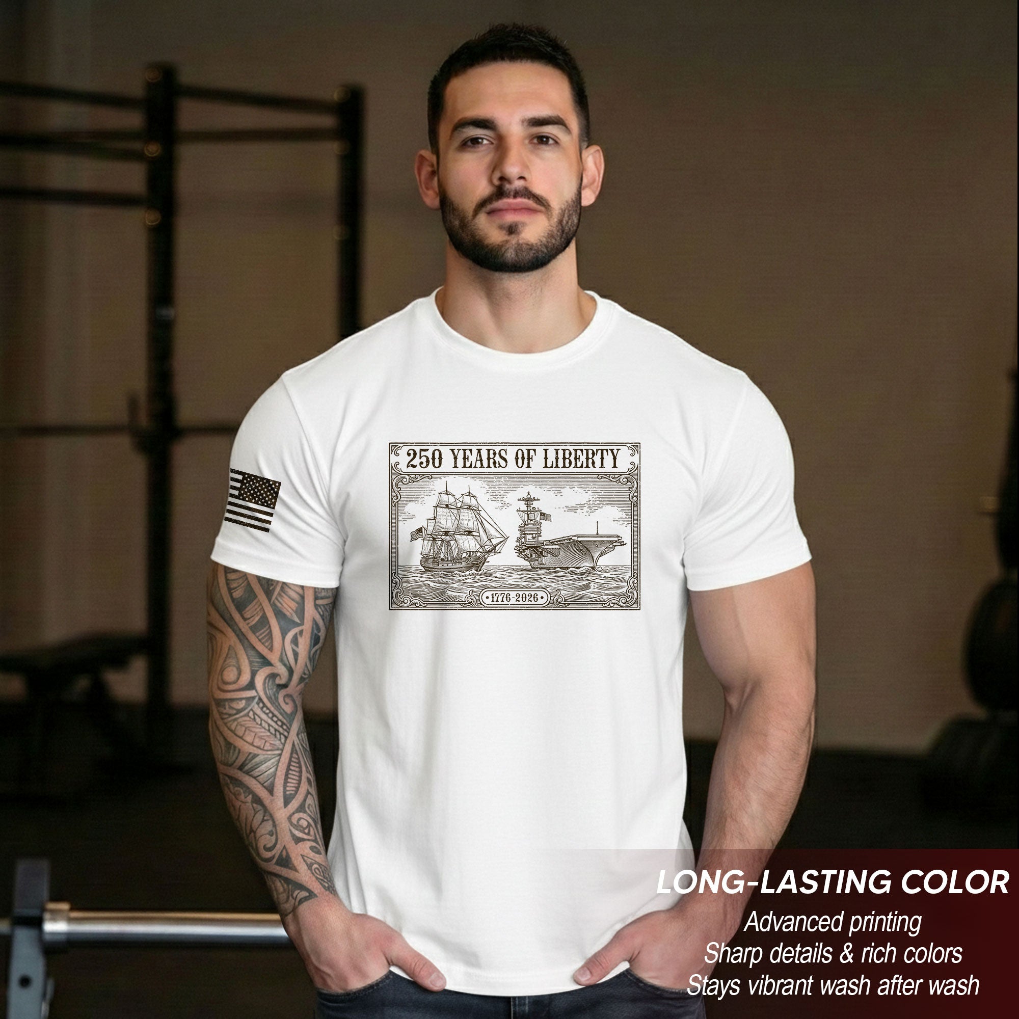 USA 250 Years Independence Shirt 1776–2026 Patriotic Freedom Celebration Shirt