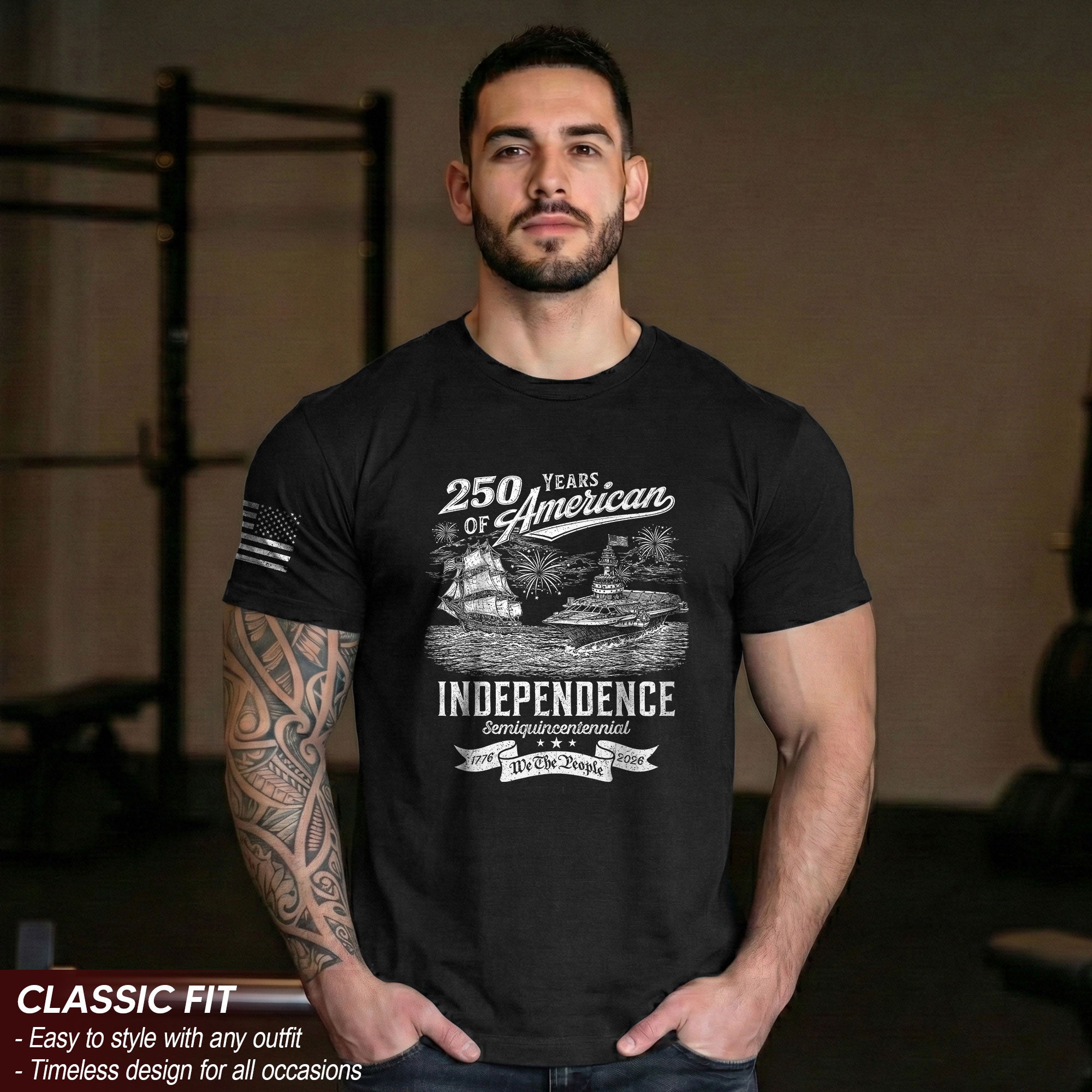 USA Independence 250th Anniversary Freedom Pride Shirt 1776–2026