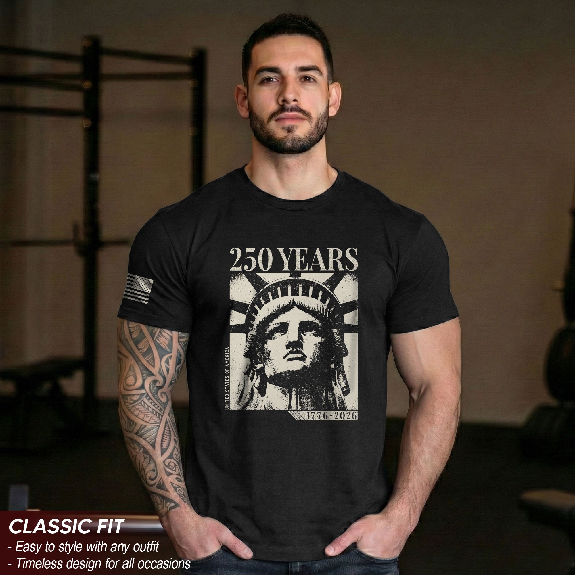 America 250th Anniversary Heritage Shirt 1776–2026 Patriotic Spirit