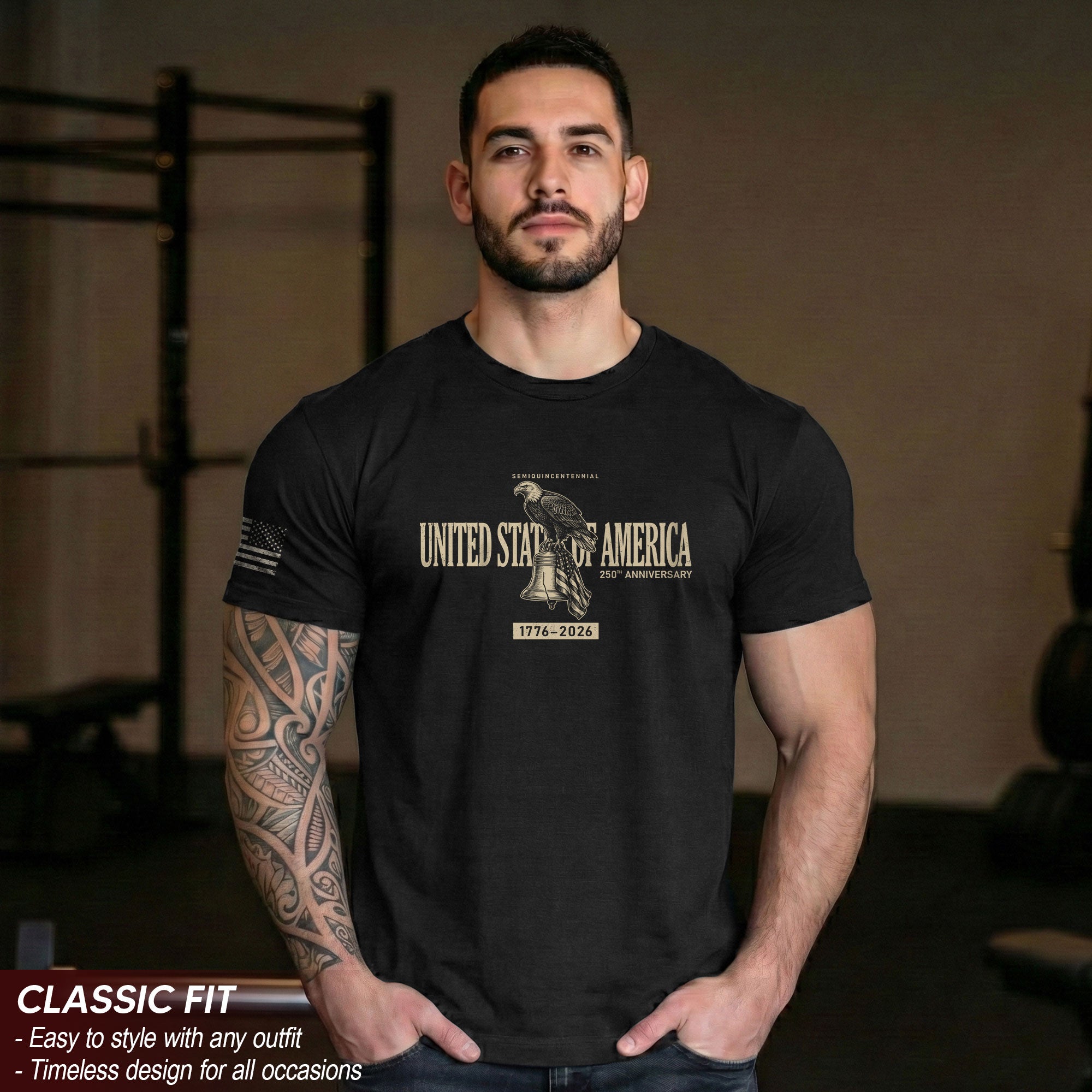 United States 250 Years of Freedom Shirt 1776–2026 Celebration Edition