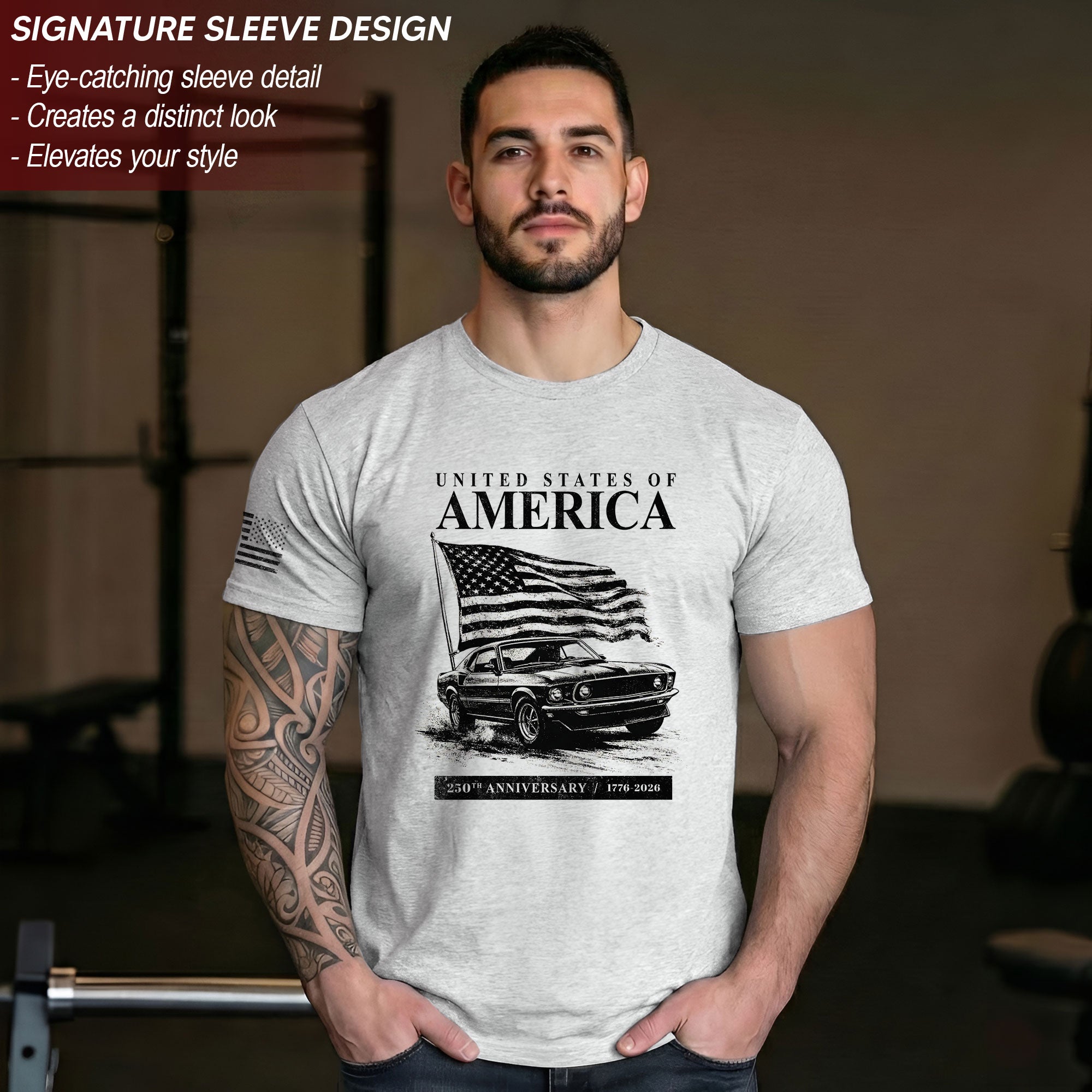1776–2026 USA Independence Day 250 Years Shirt