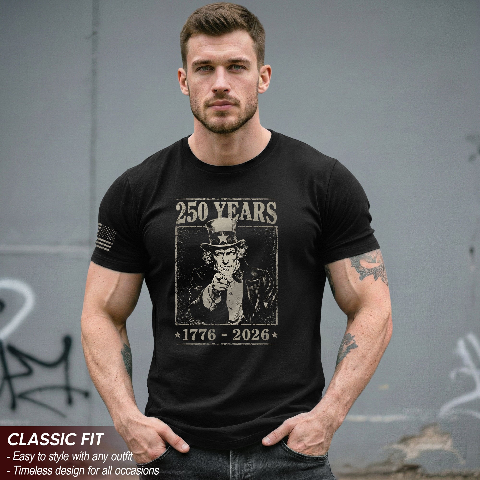 250 Years America of Freedom Shirt 1776–2026 Heritage Edition