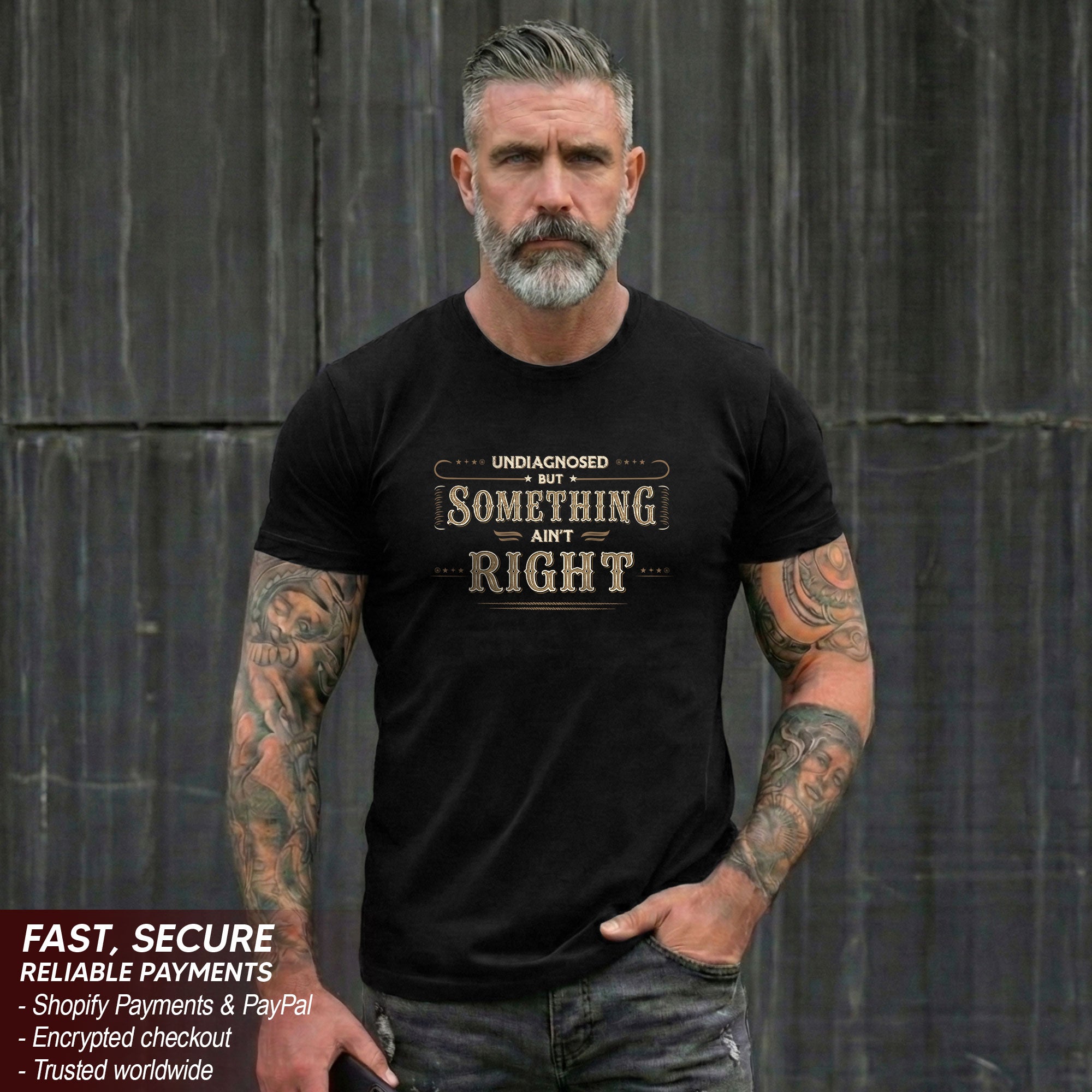 Undiagnosed But Something Ain't Right Shirt Funny Vintage Quote Graphic Humor Tee