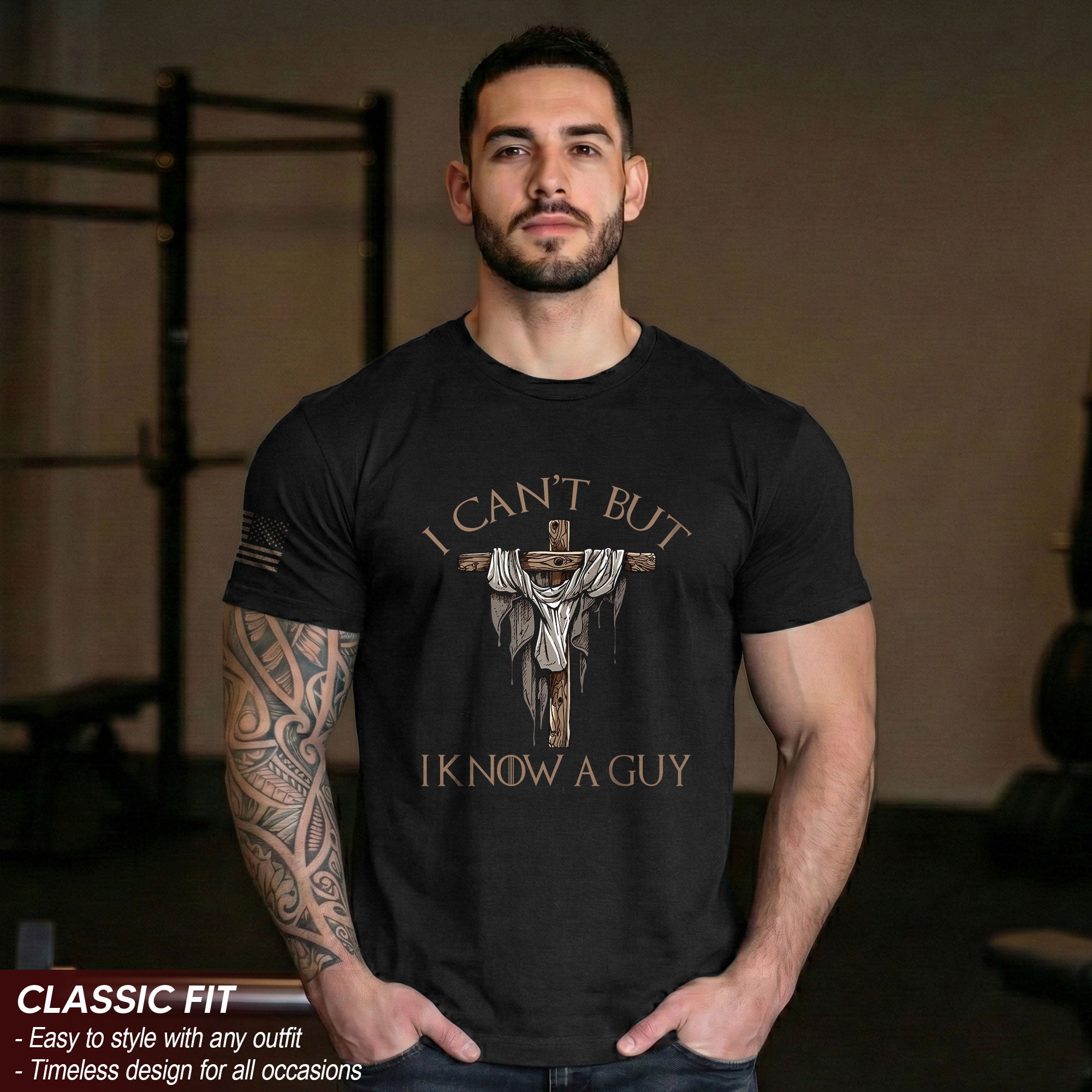 My Strength Is In Him "I Know A Guy" Jesus T-Shirt