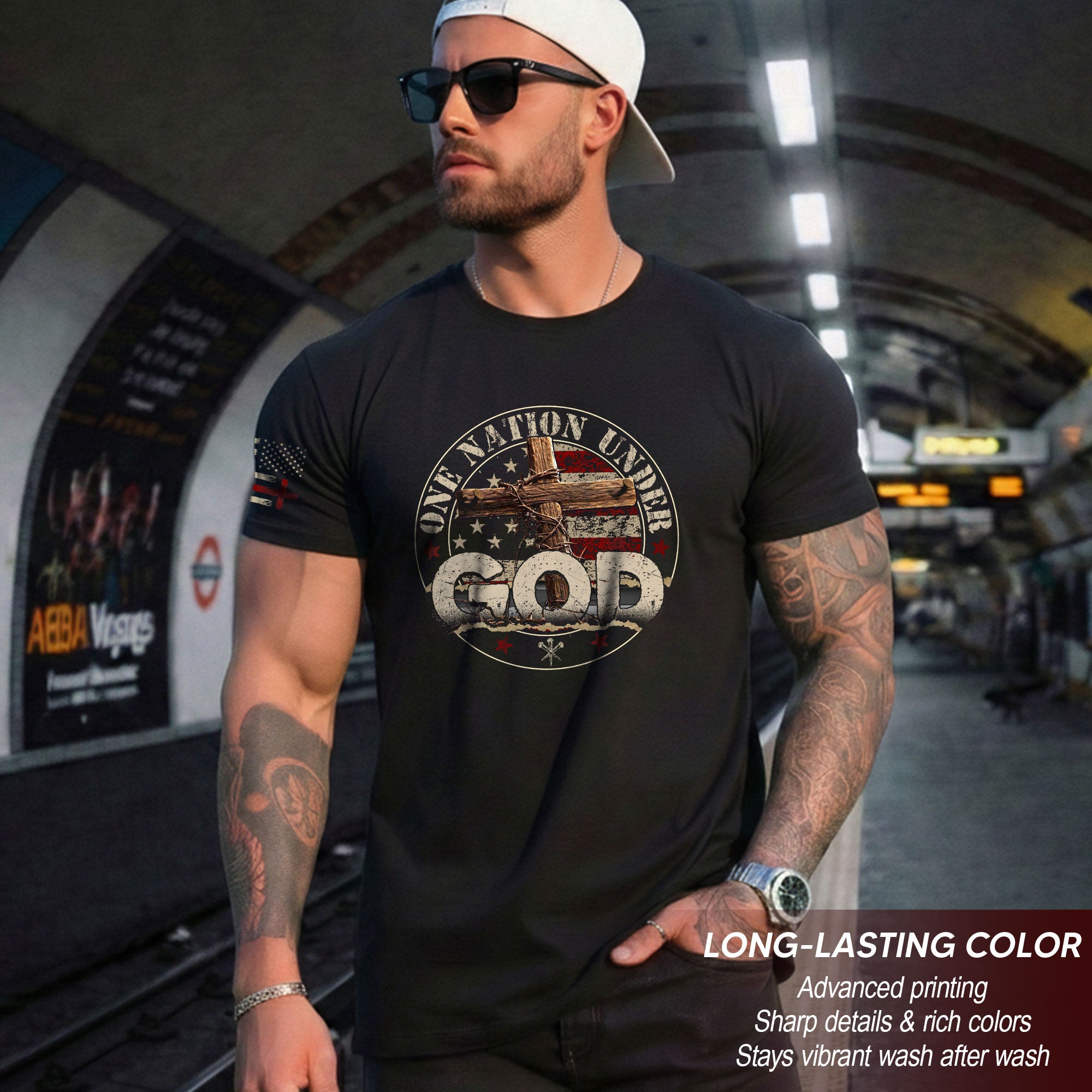 One Nation Under God Christian Shirt