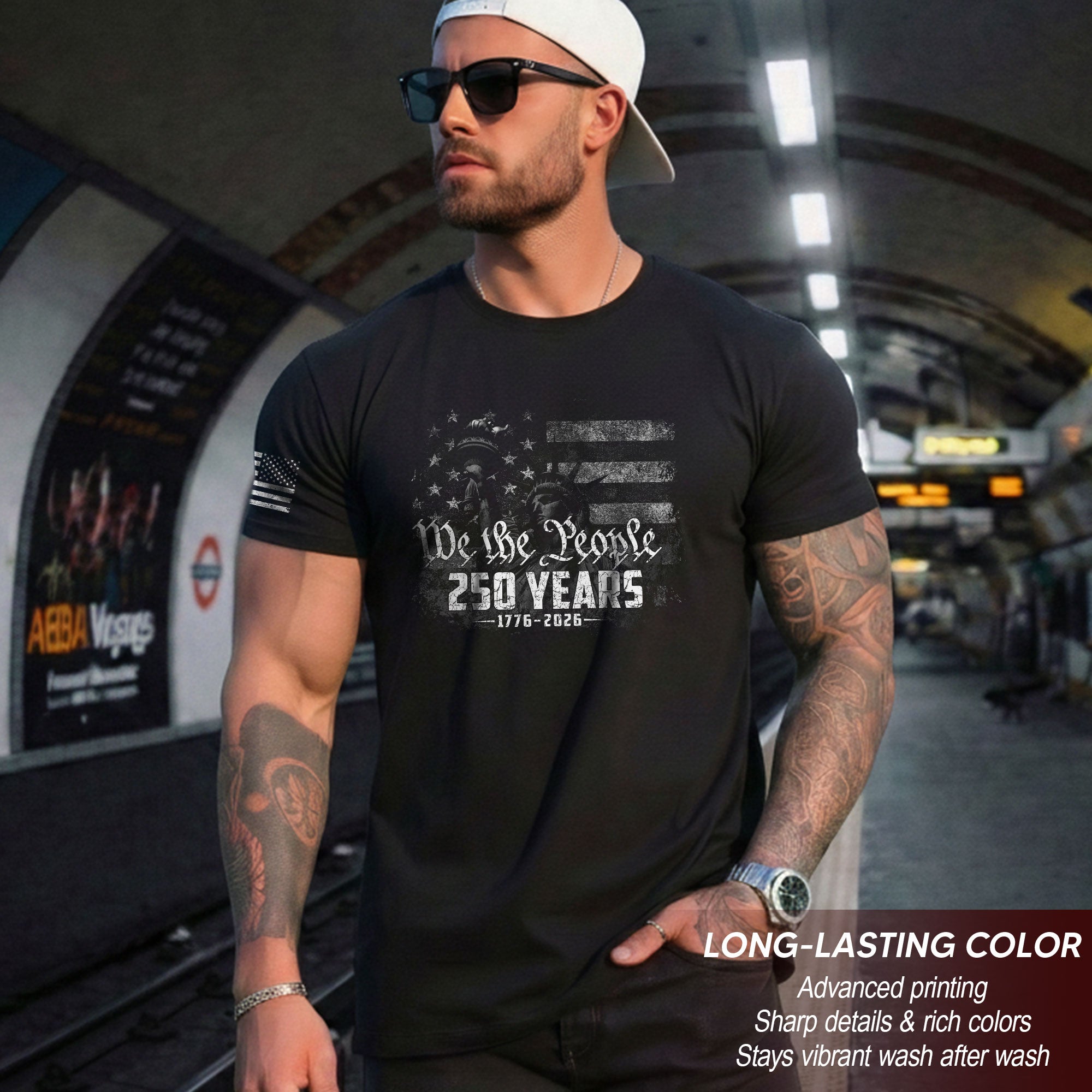 USA 250th Anniversary 250 Years Shirt 1776-2026 We The People Statue of Liberty Patriotic