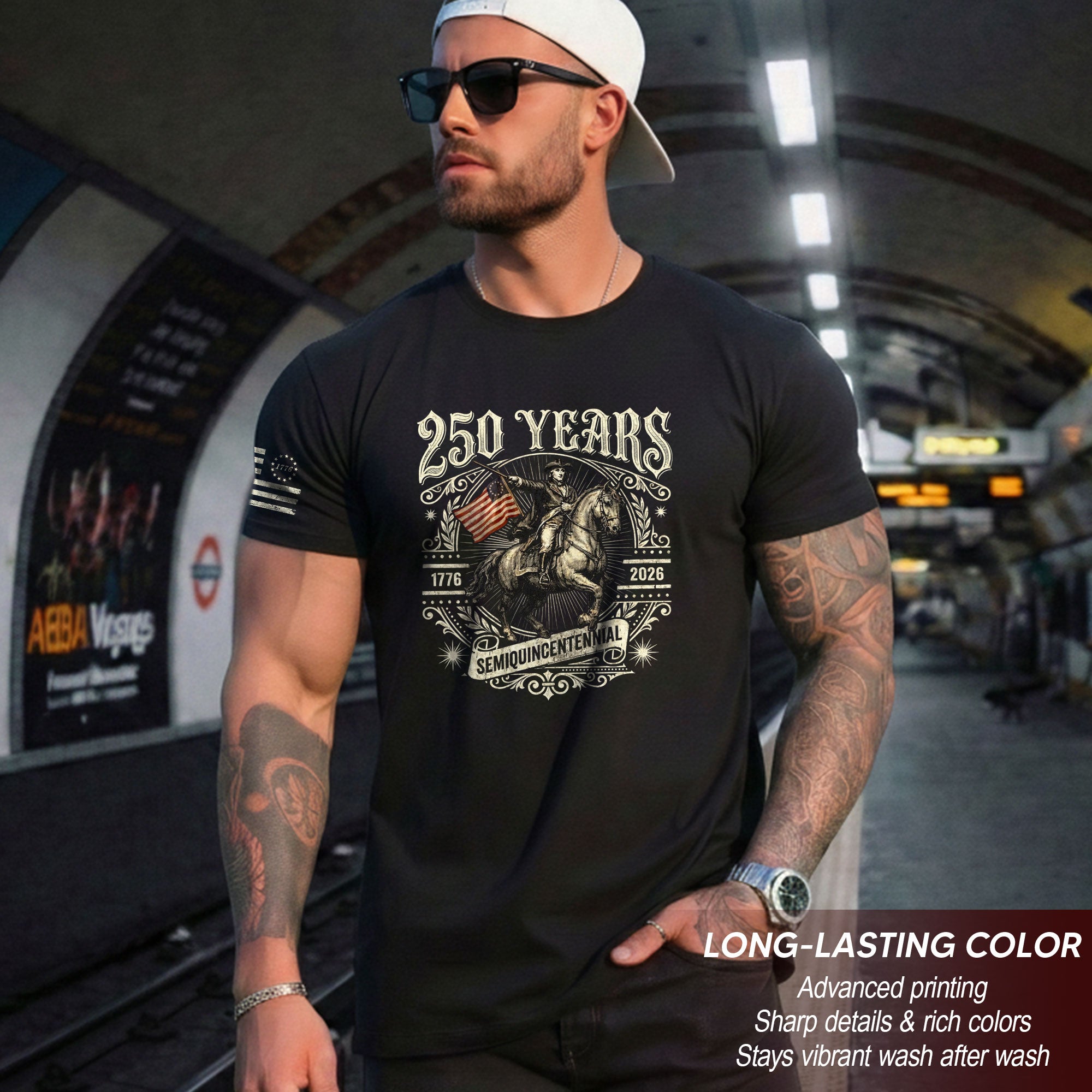 USA Semiquincentennial 250th Anniversary Shirt 1776–2026, Past to Present Freedom Legacy