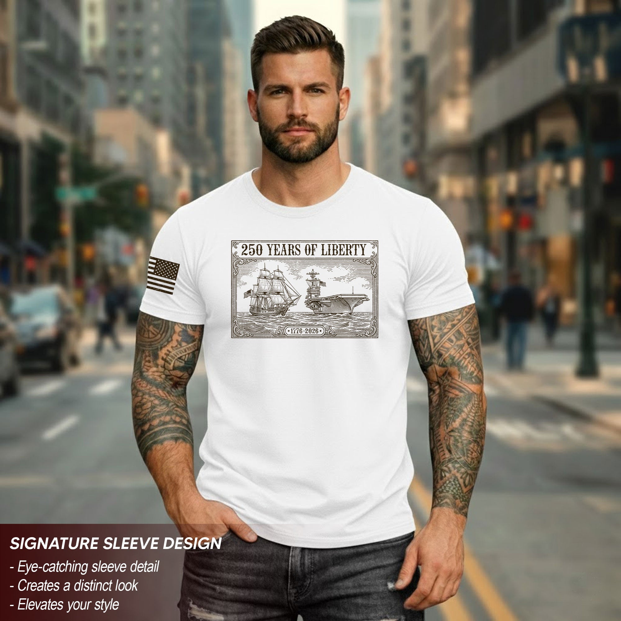 USA 250 Years Independence Shirt 1776–2026 Patriotic Freedom Celebration Shirt