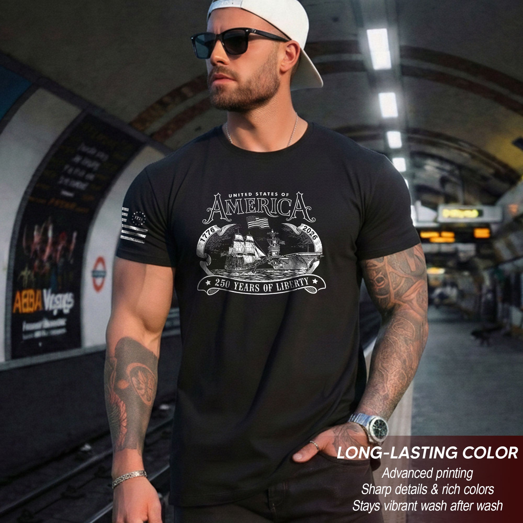 United States 250th Anniversary Patriotic Independence Shirt 1776–2026