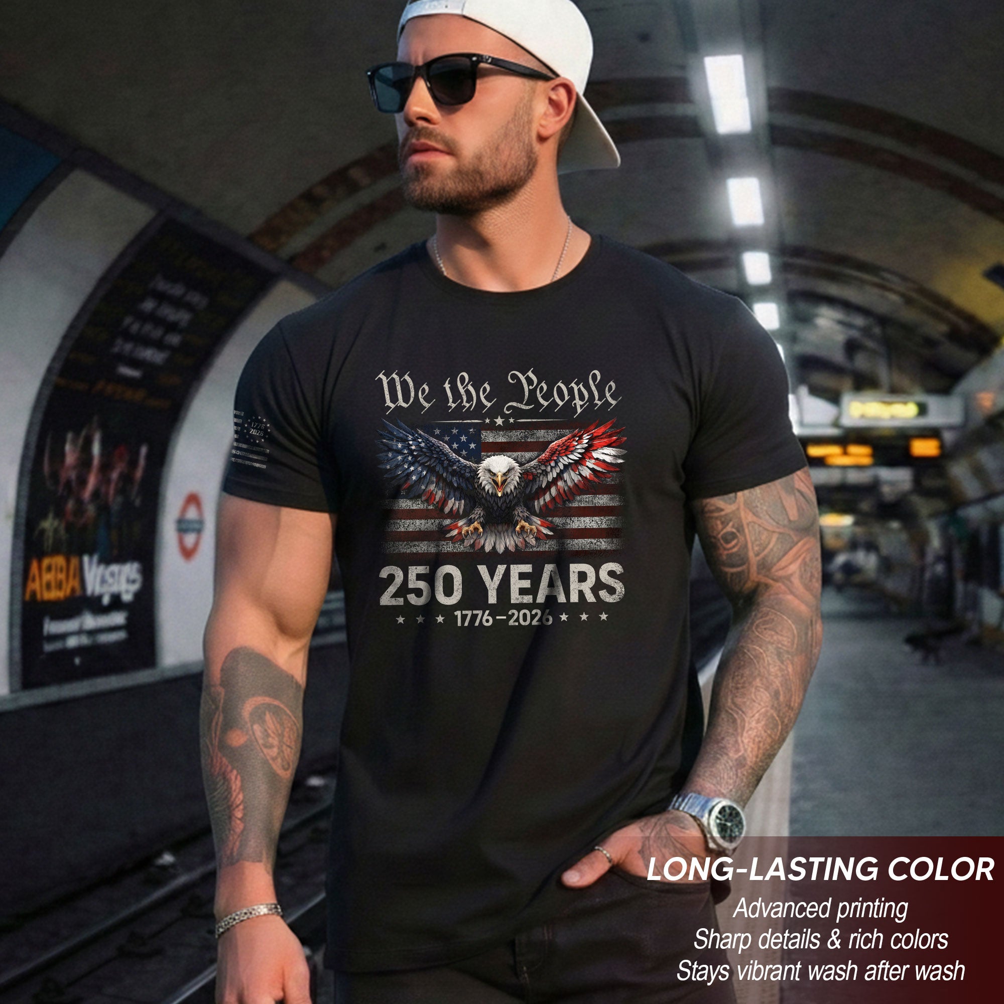 USA 250 Years Anniversary Shirt 1776–2026, Eagle Heritage Tribute