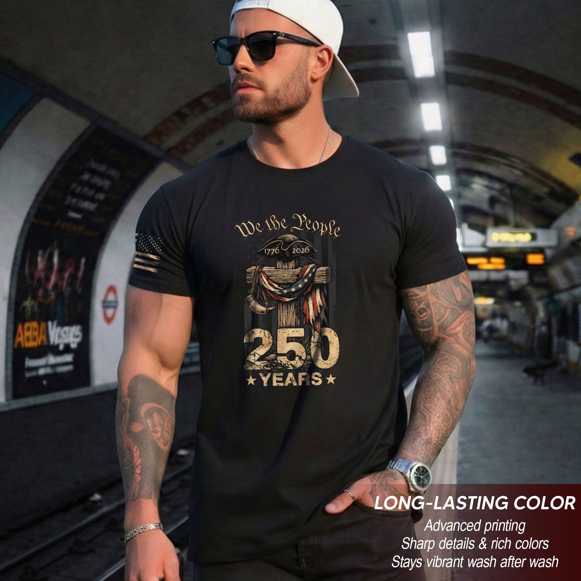 Christian Freedom Heritage Shirt USA 250 Years Independence Since 1776