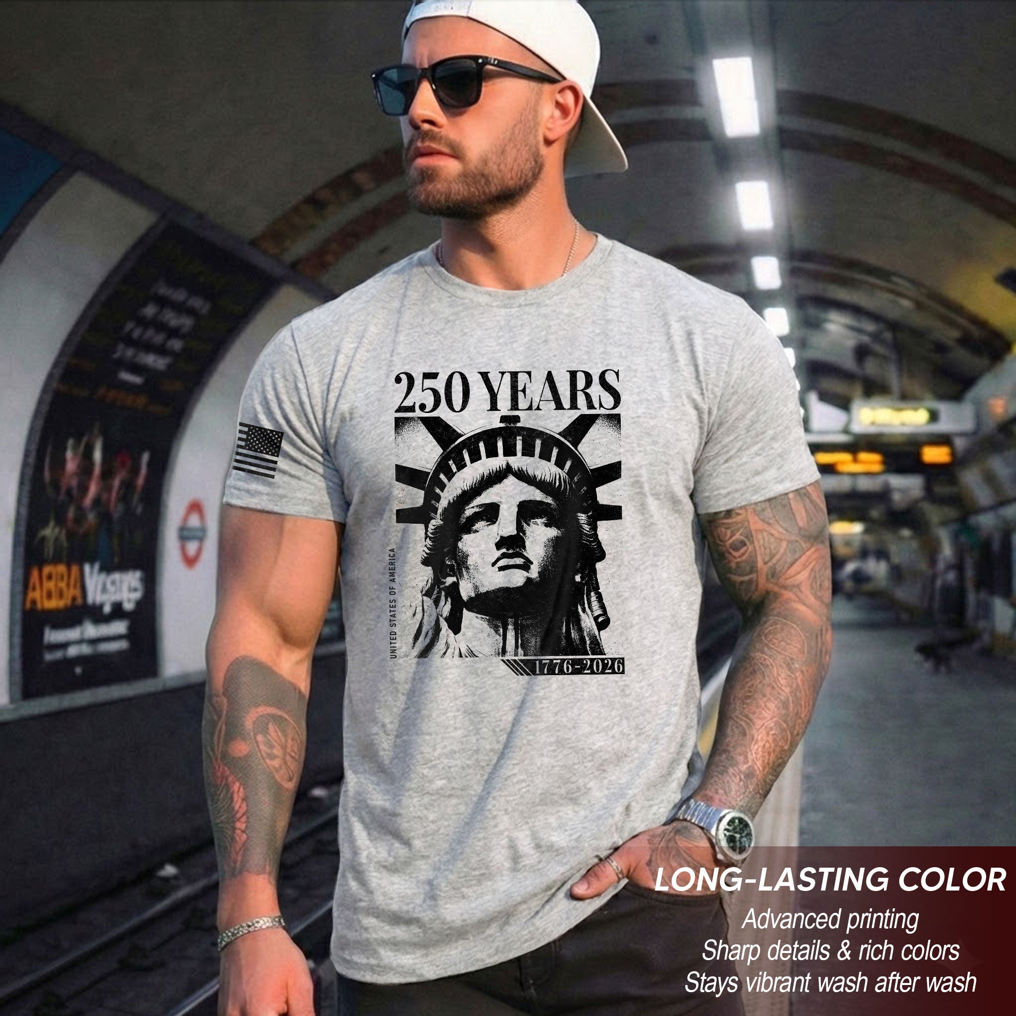 United States 250 Years Heritage Shirt 1776–2026 Freedom Commemorative