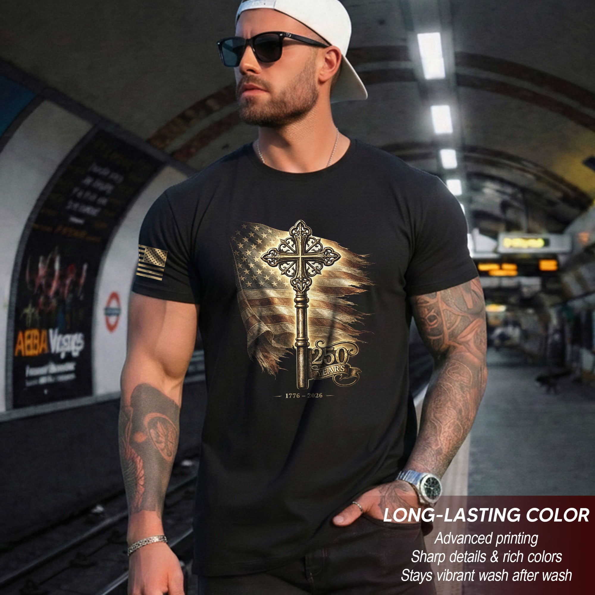 USA 250 Years Freedom Key Shirt 1776–2026 Independence Heritage Shirt