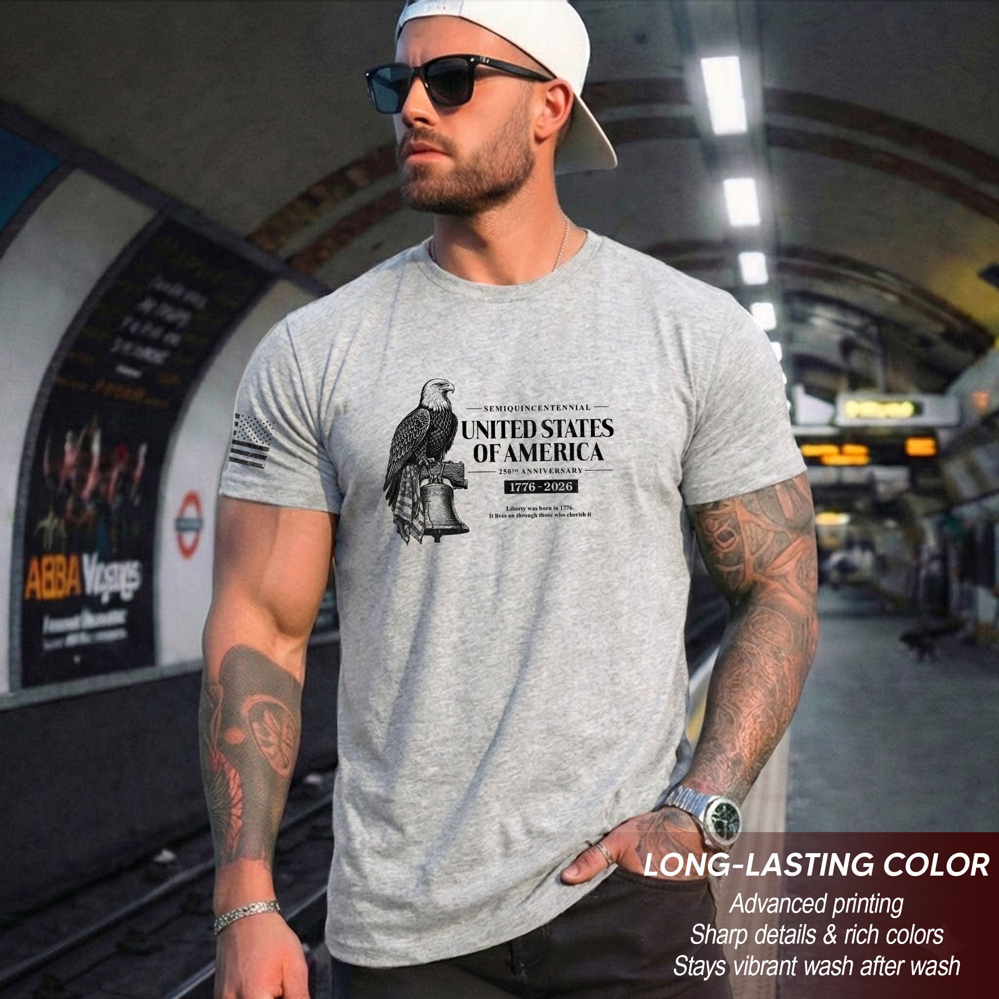 Semiquincentennial 1776–2026 America Heritage Independence Shirt